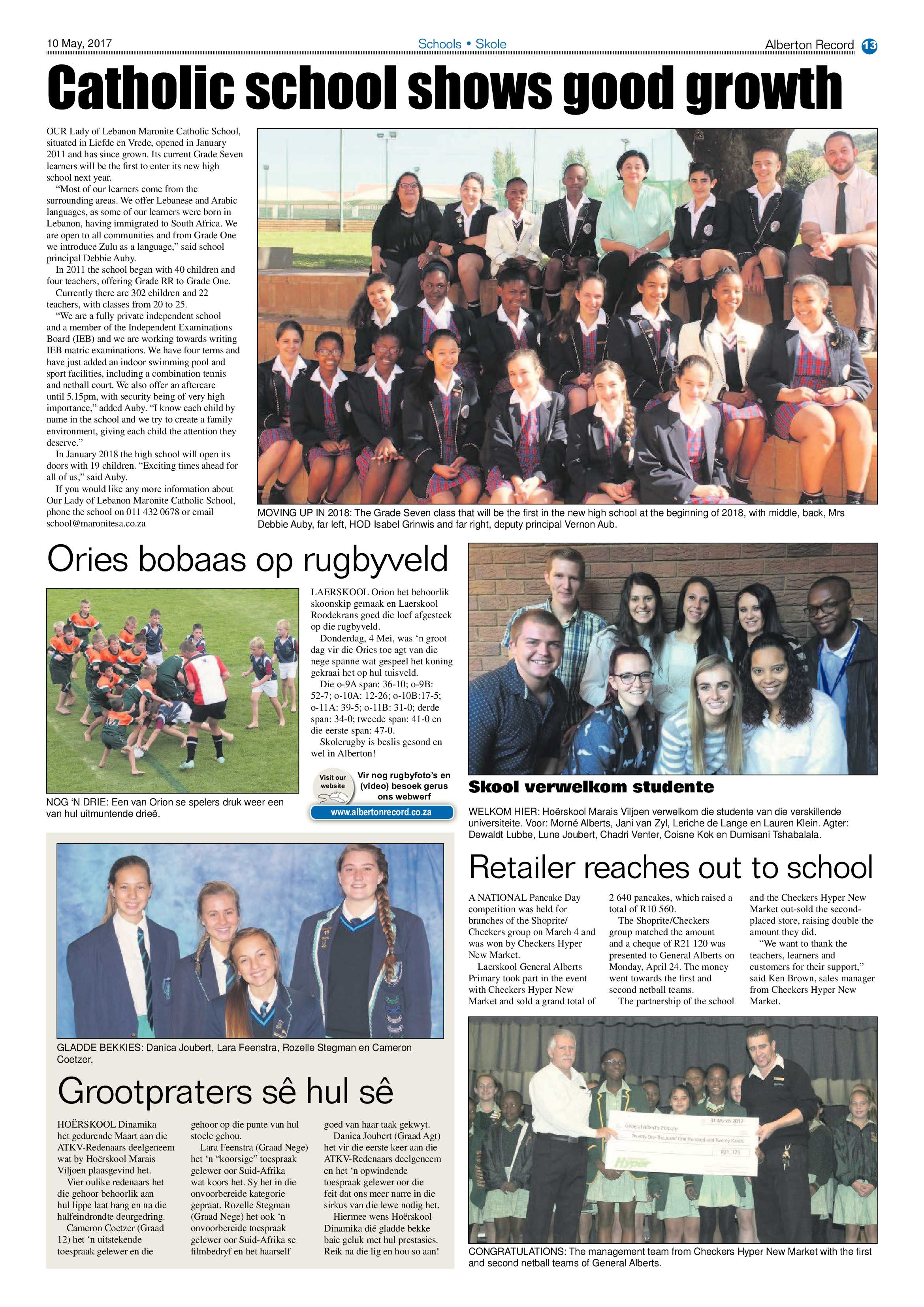 Alberton Record 10 May 2017 page 13