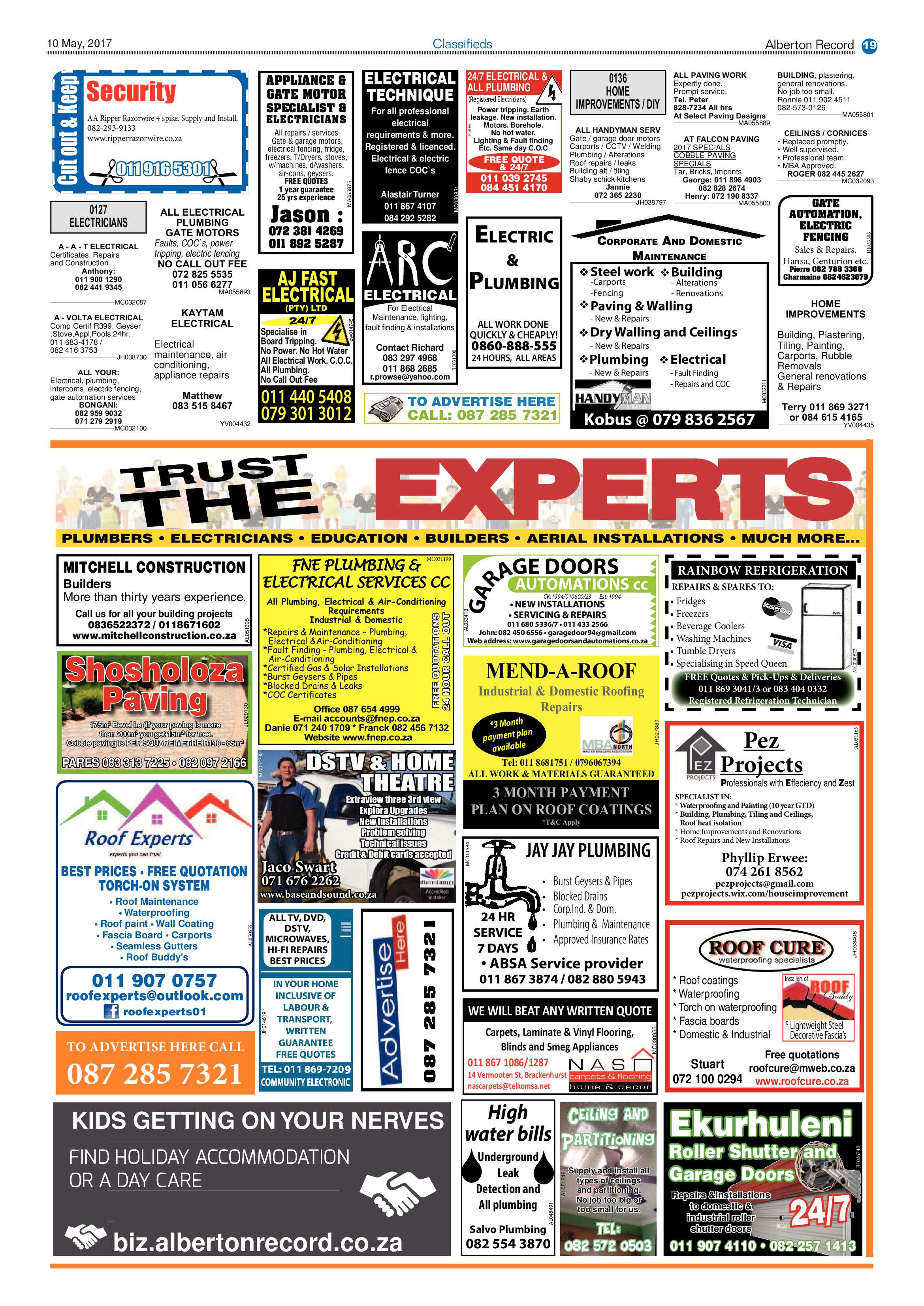 Alberton Record 10 May 2017 page 19