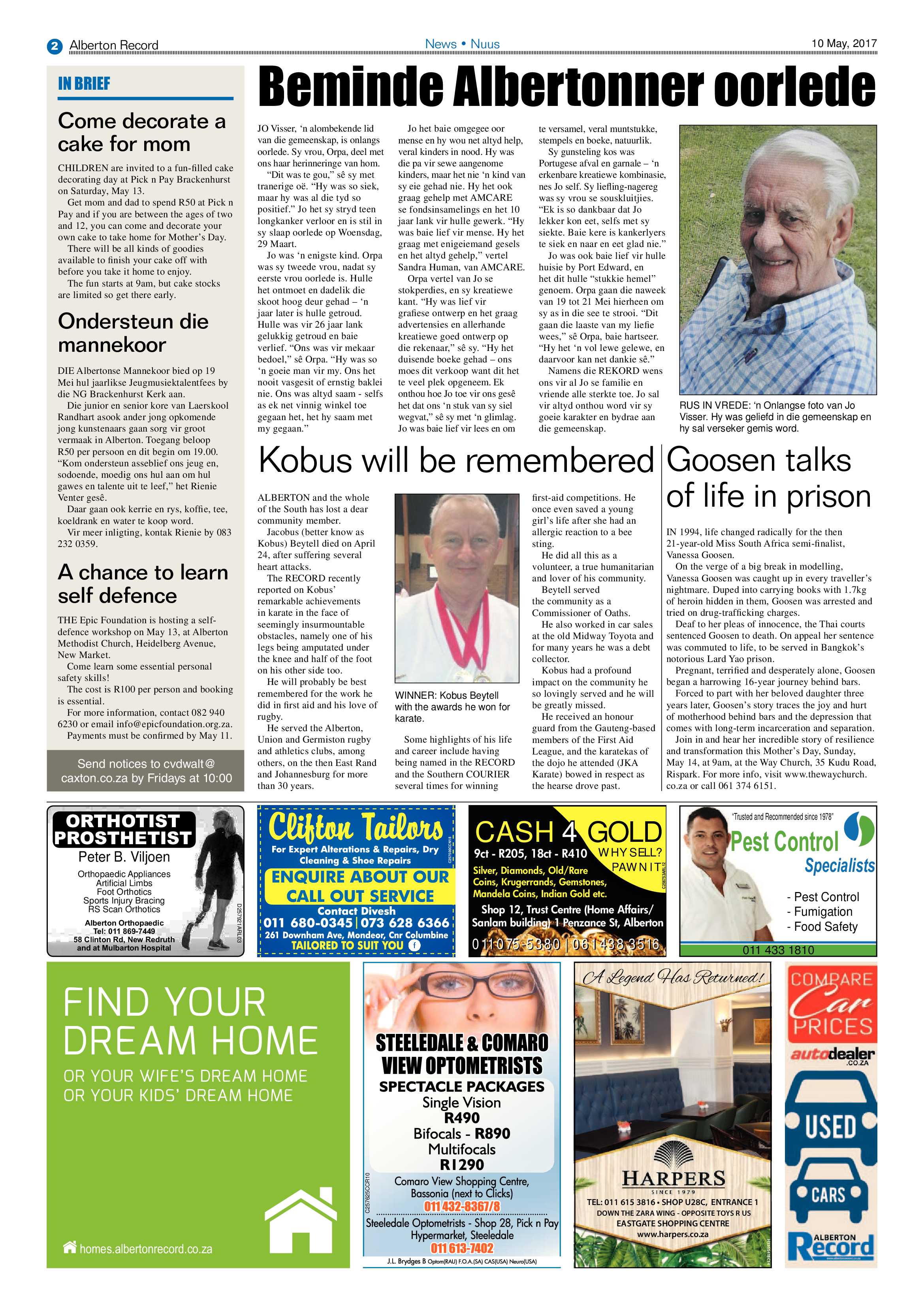 Alberton Record 10 May 2017 page 2