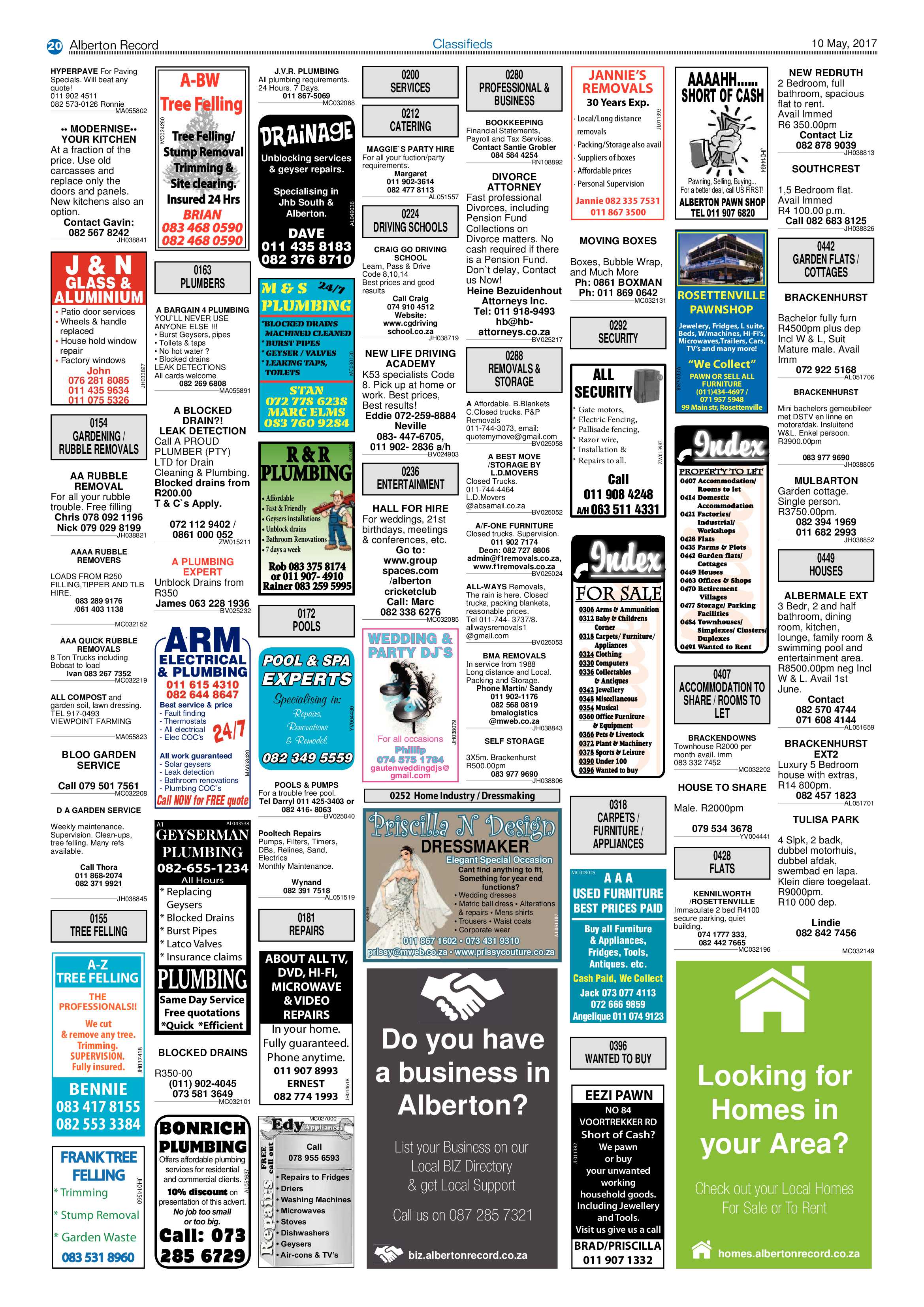 Alberton Record 10 May 2017 page 20