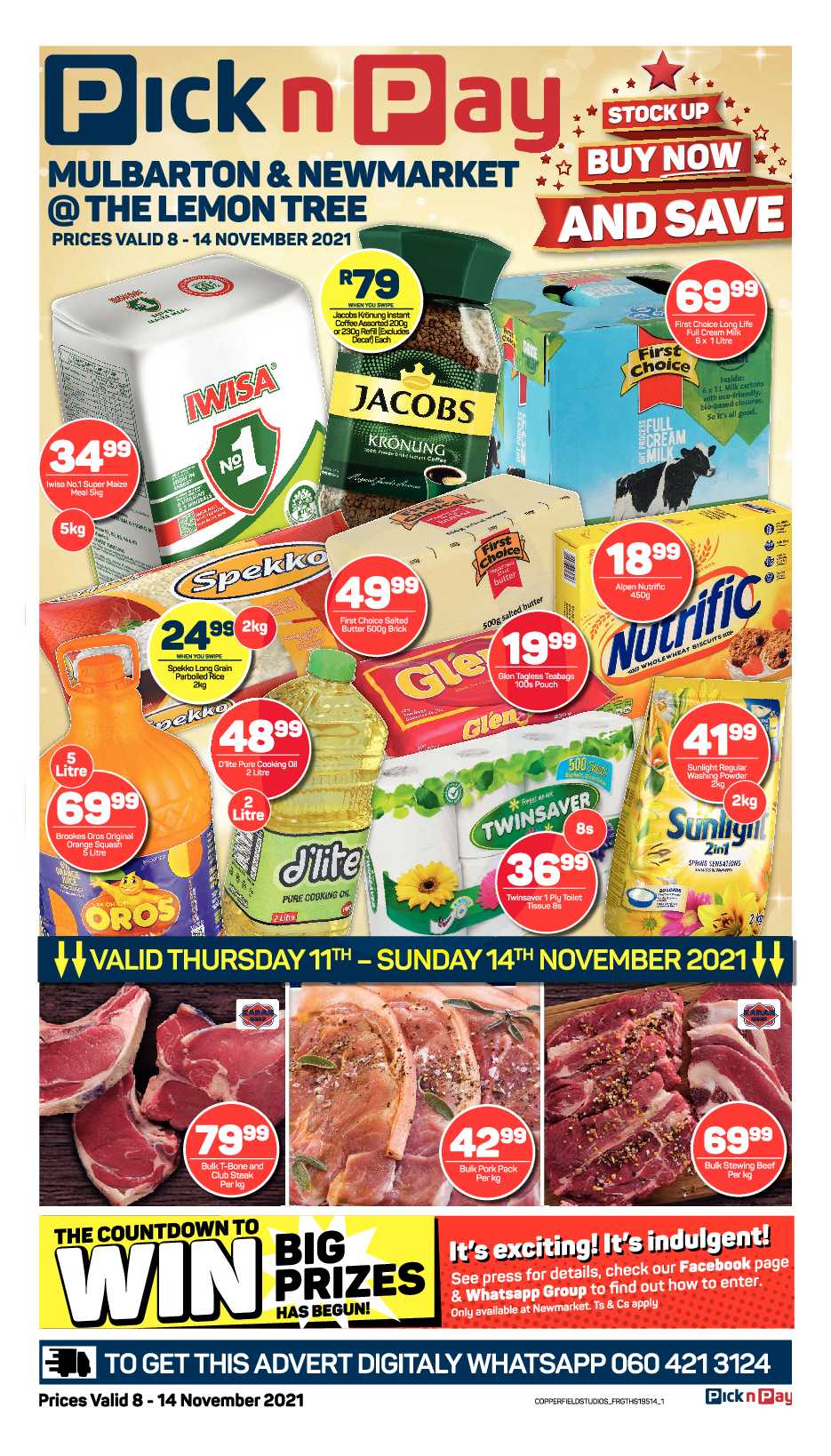 Alberton Record 10 November 2021 page 1