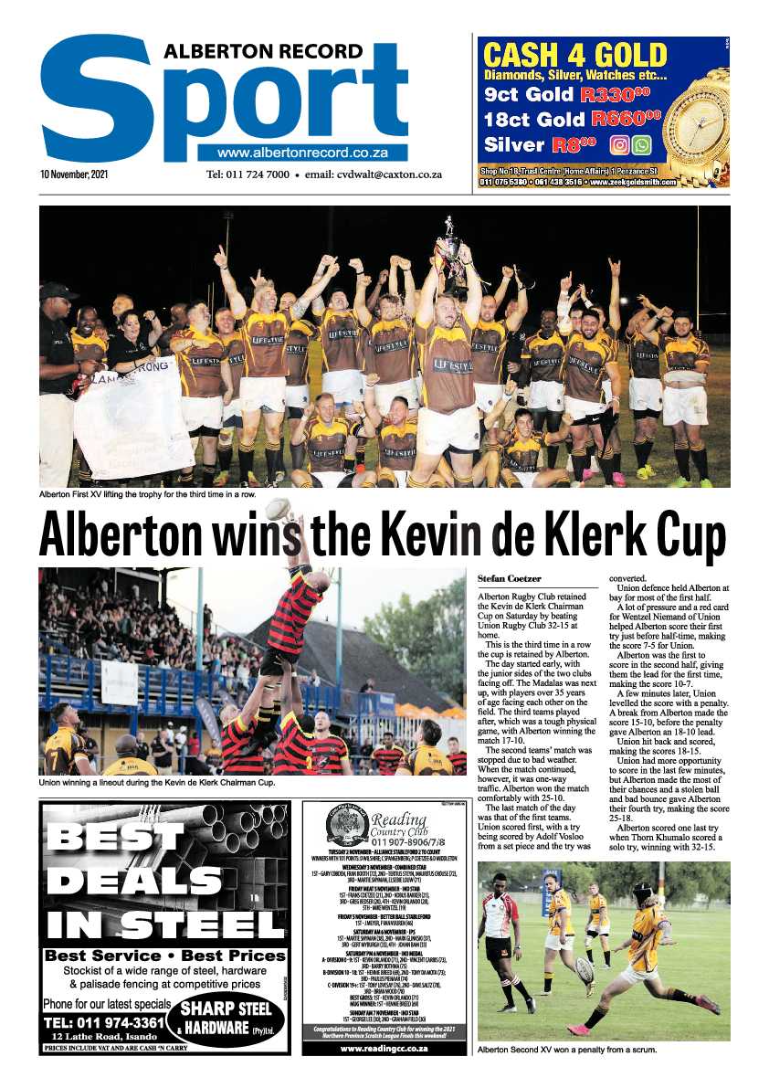 Alberton Record 10 November 2021 page 14