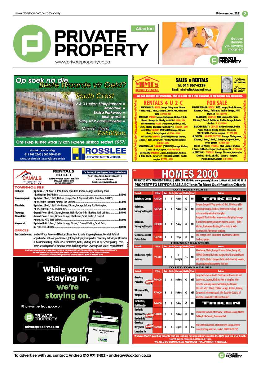 Alberton Record 10 November 2021 page 9