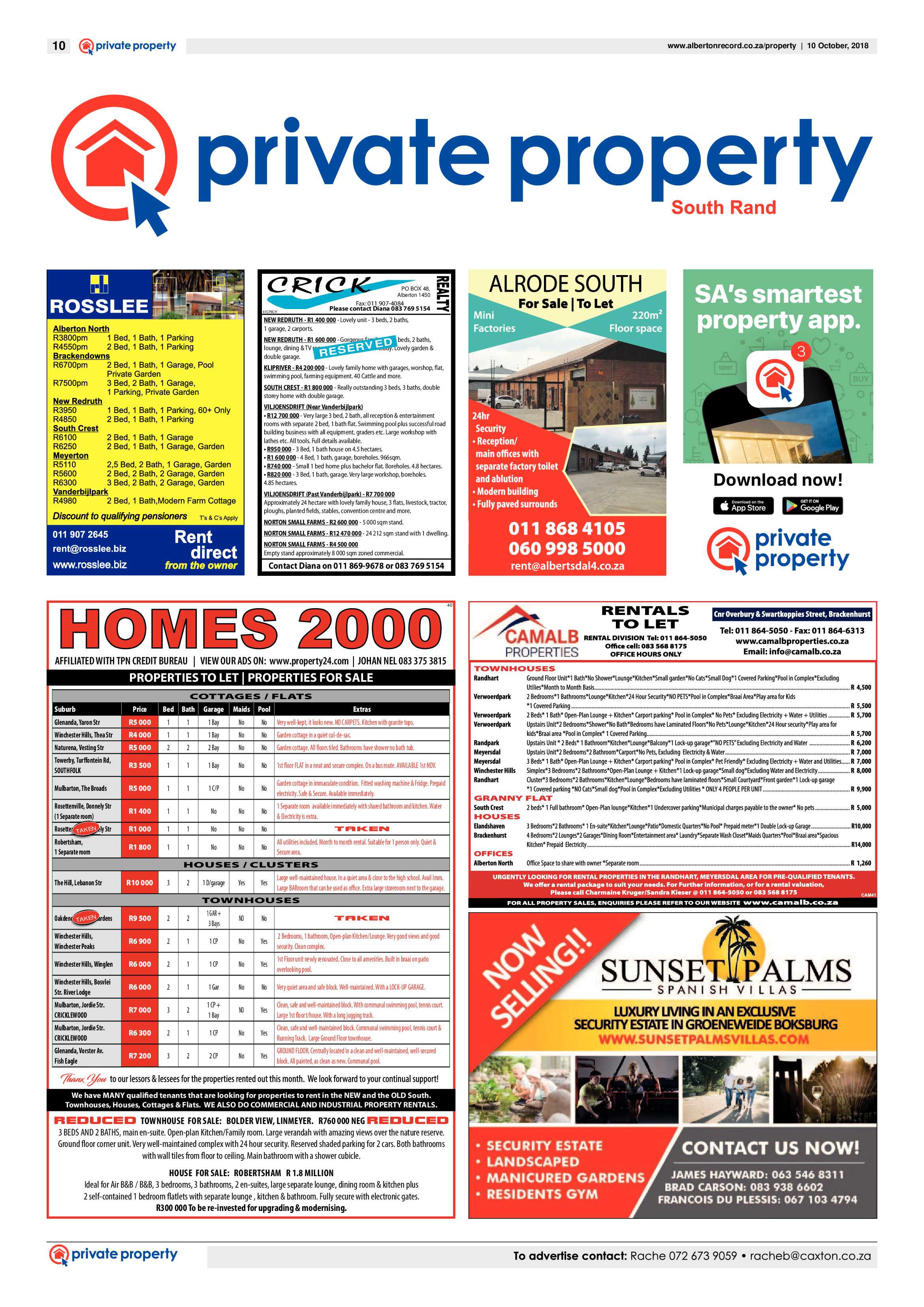 Alberton Record 10 October 2018 page 10