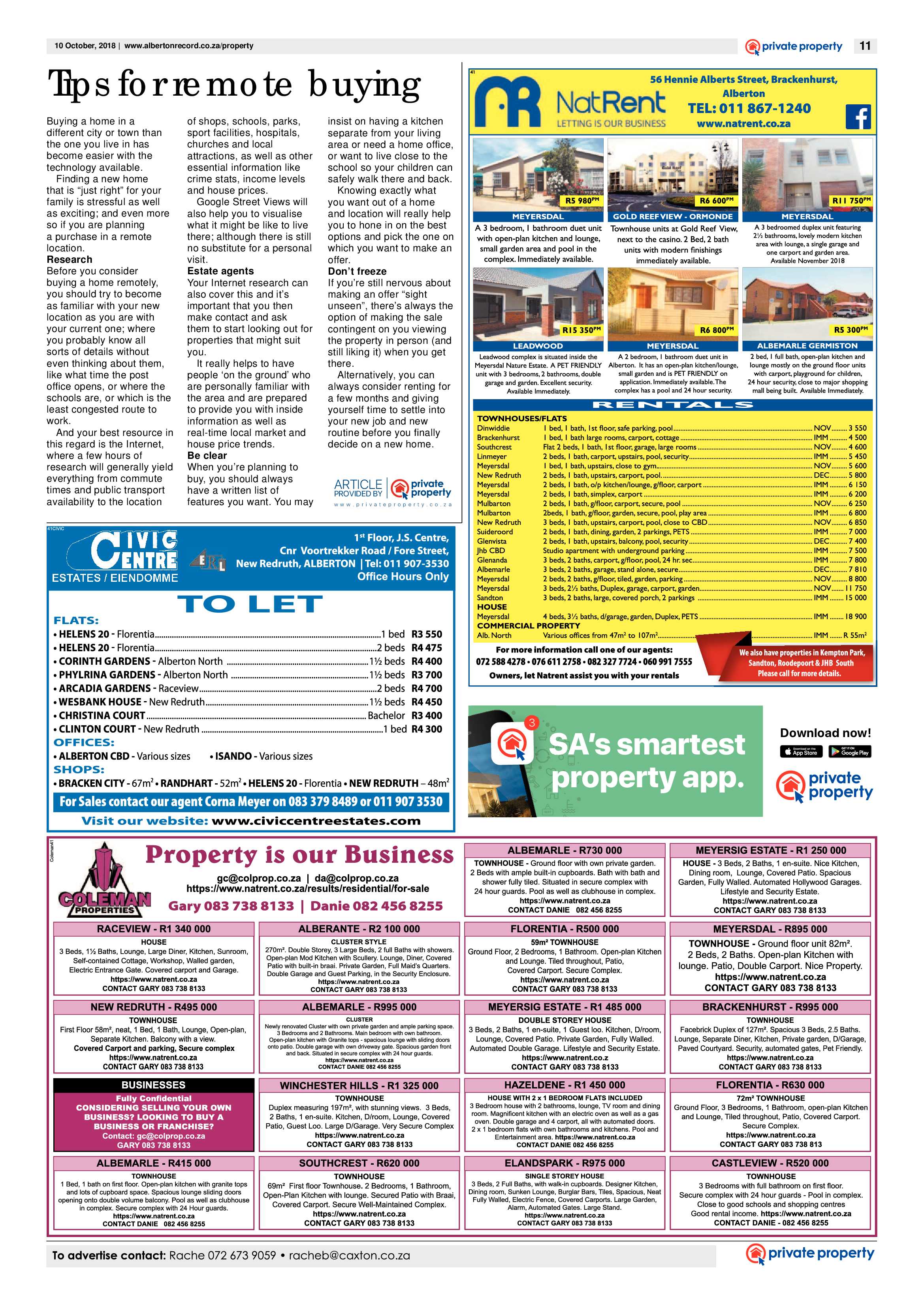 Alberton Record 10 October 2018 page 11