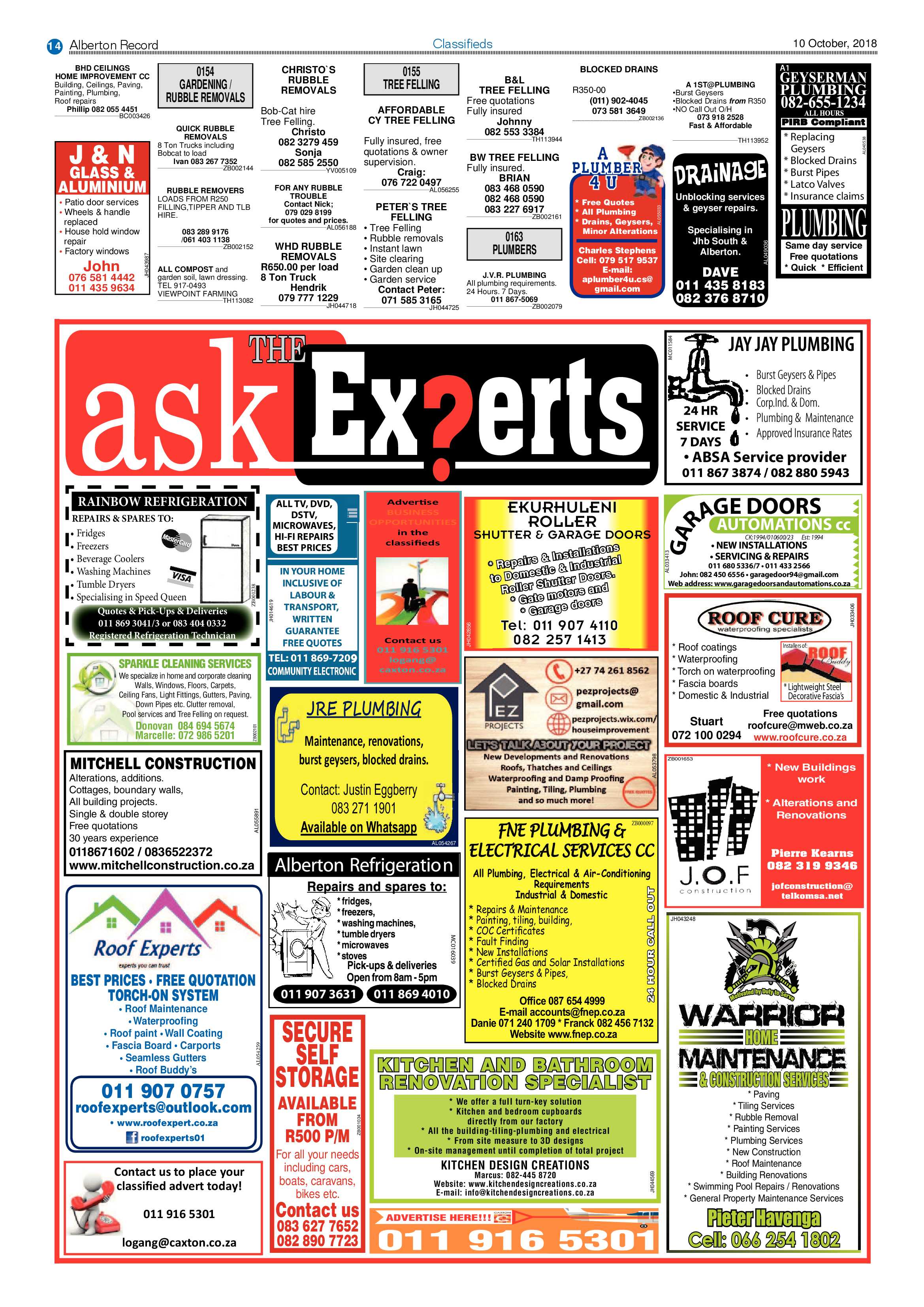 Alberton Record 10 October 2018 page 14