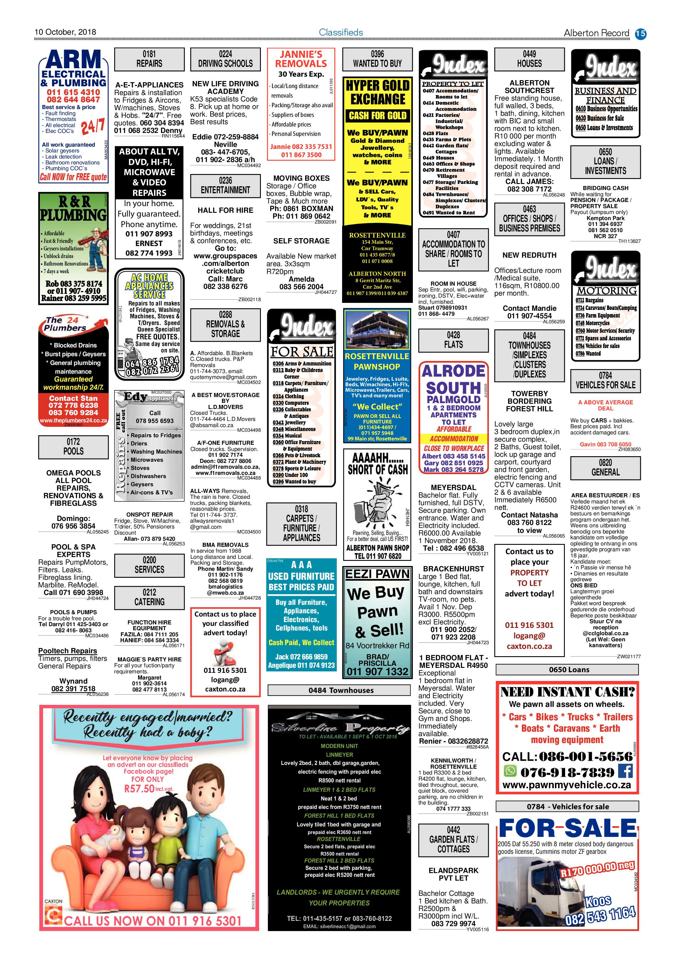 Alberton Record 10 October 2018 page 15
