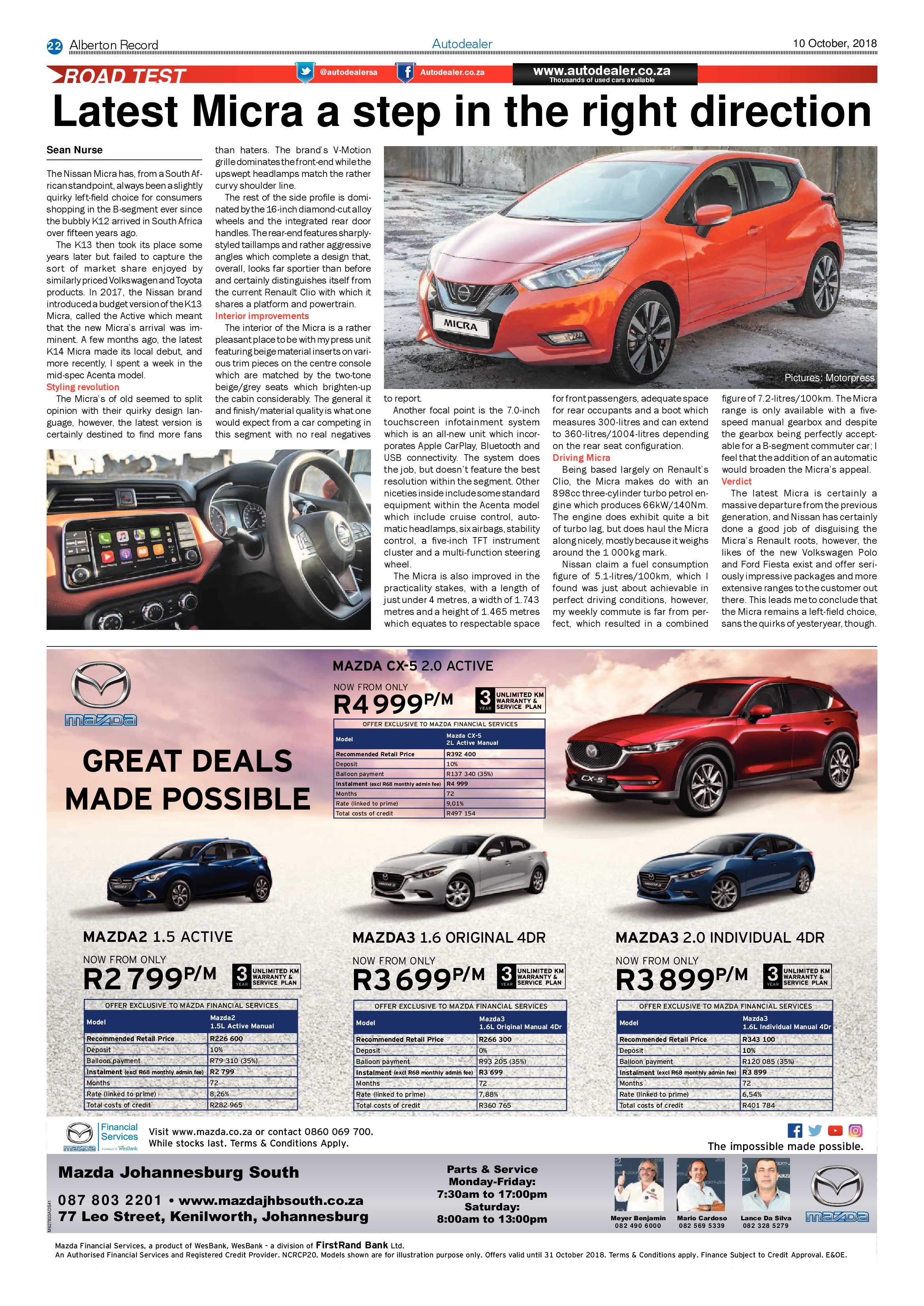 Alberton Record 10 October 2018 page 22