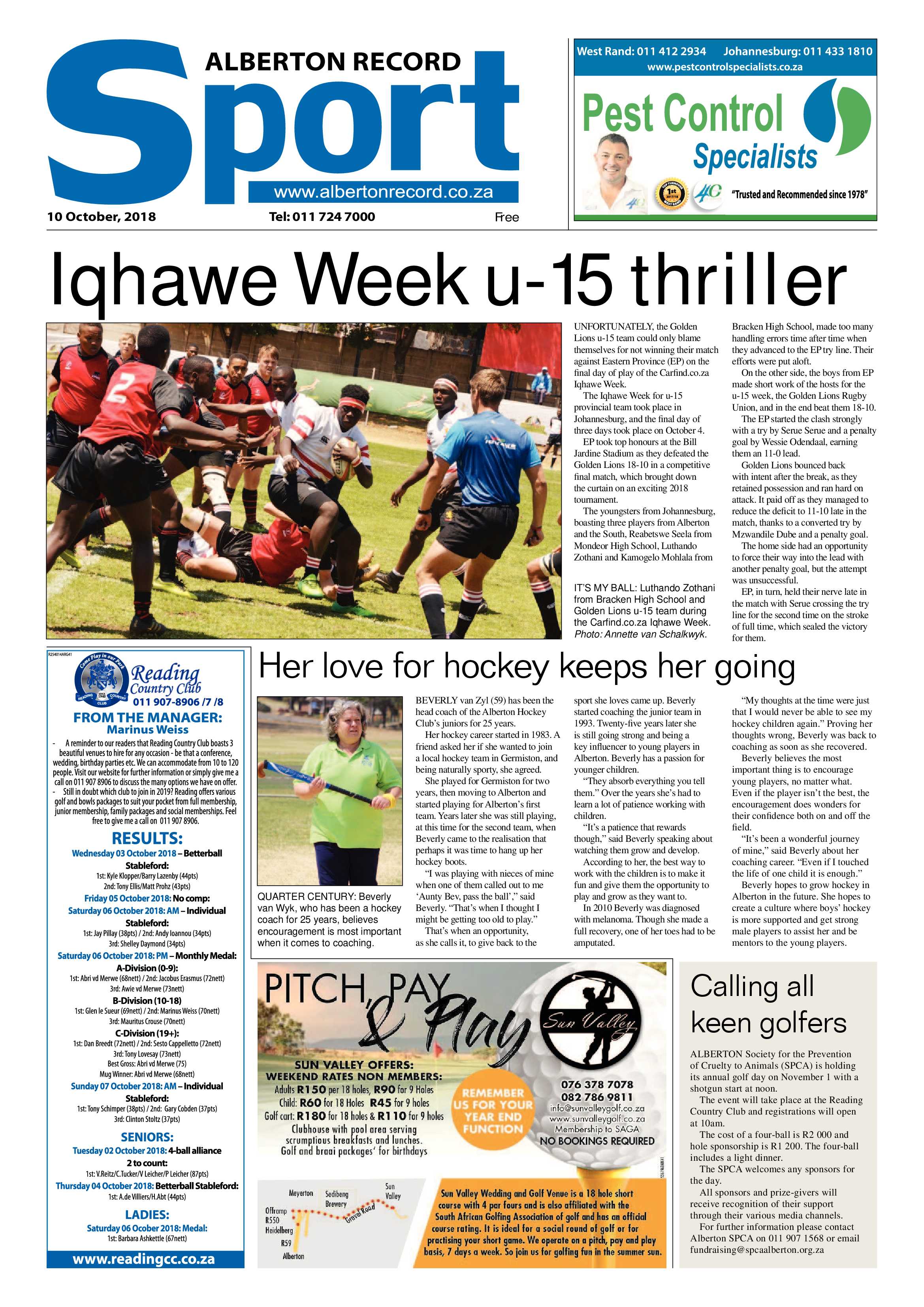 Alberton Record 10 October 2018 page 24