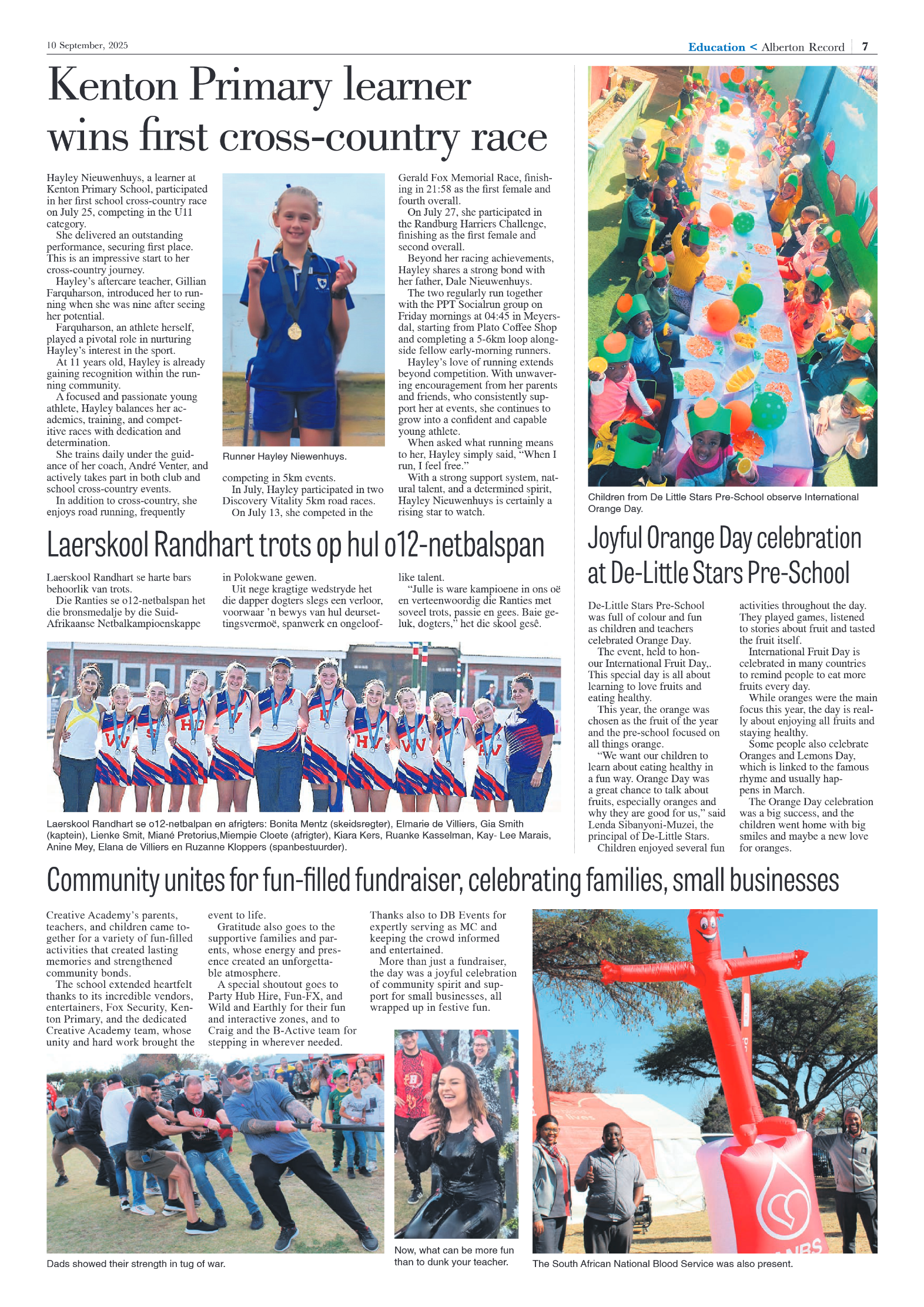 Alberton Record 10 September 2025 page 7