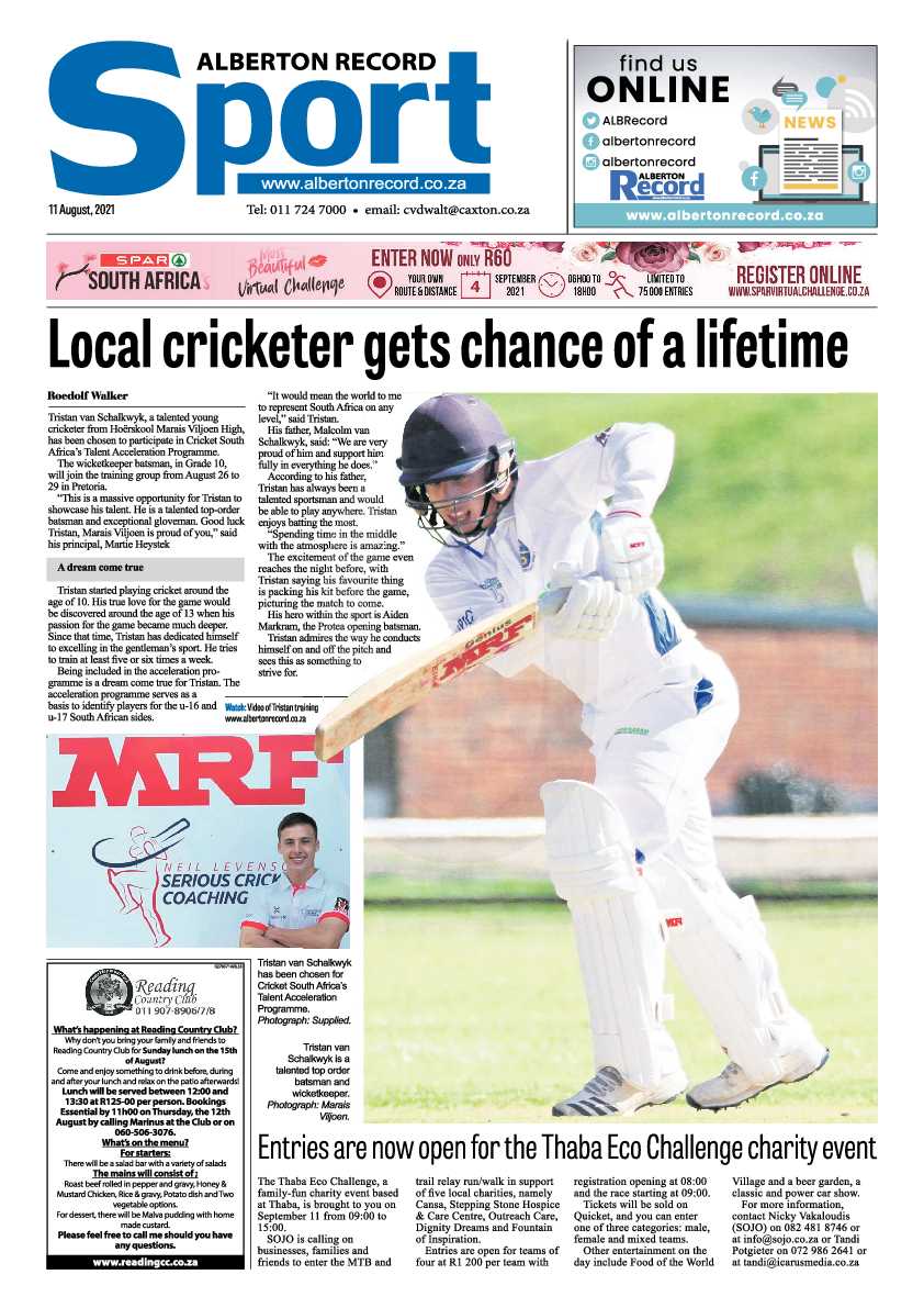 Alberton Record 11 August 2021 page 12