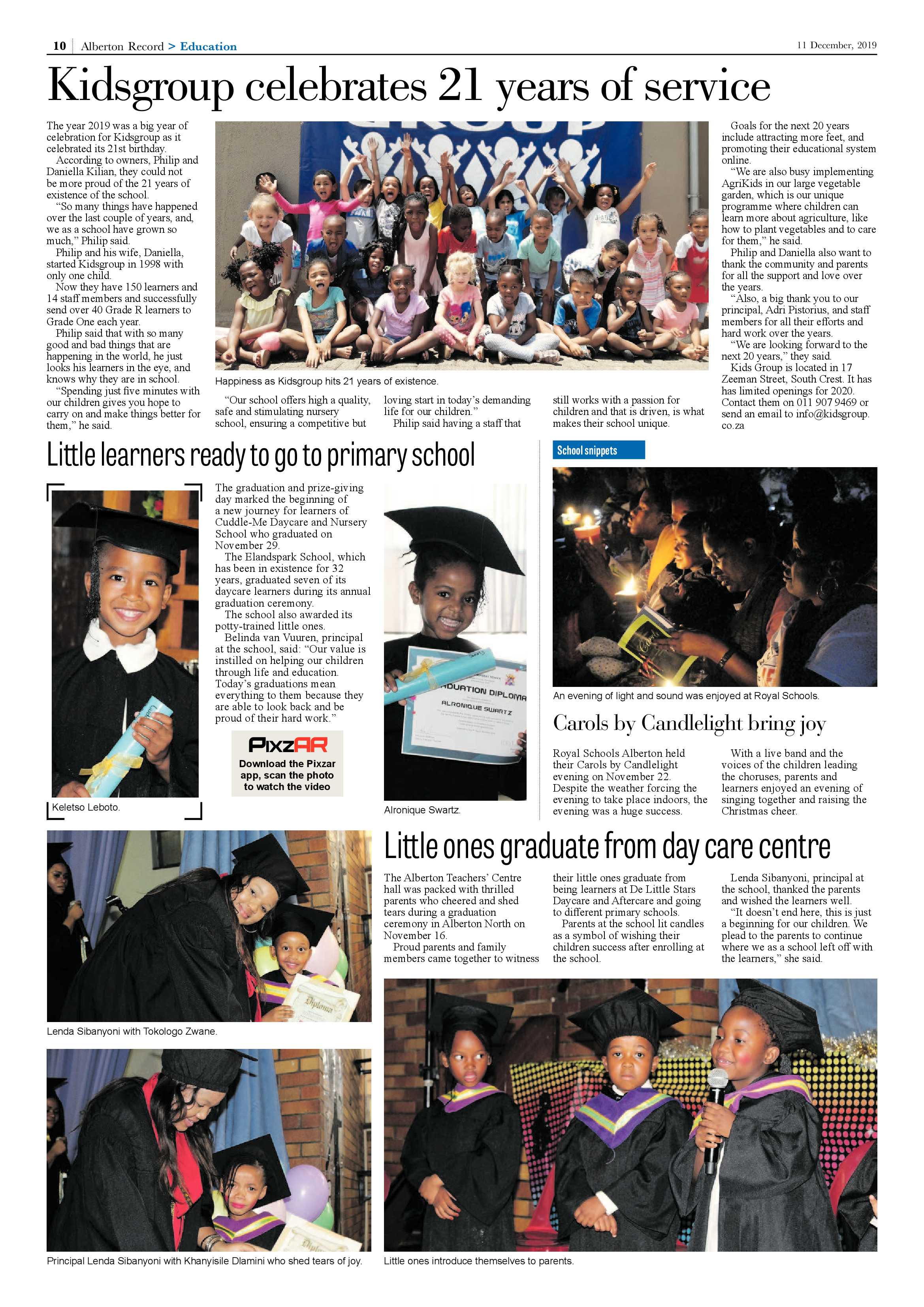 Alberton Record 11 December 2019 page 10
