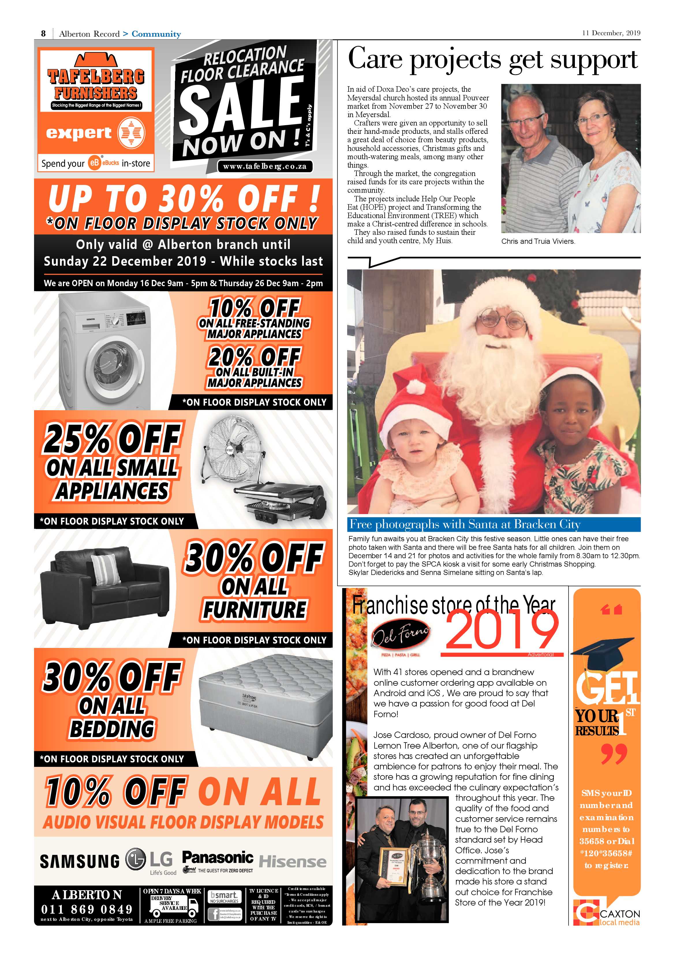 Alberton Record 11 December 2019 page 8