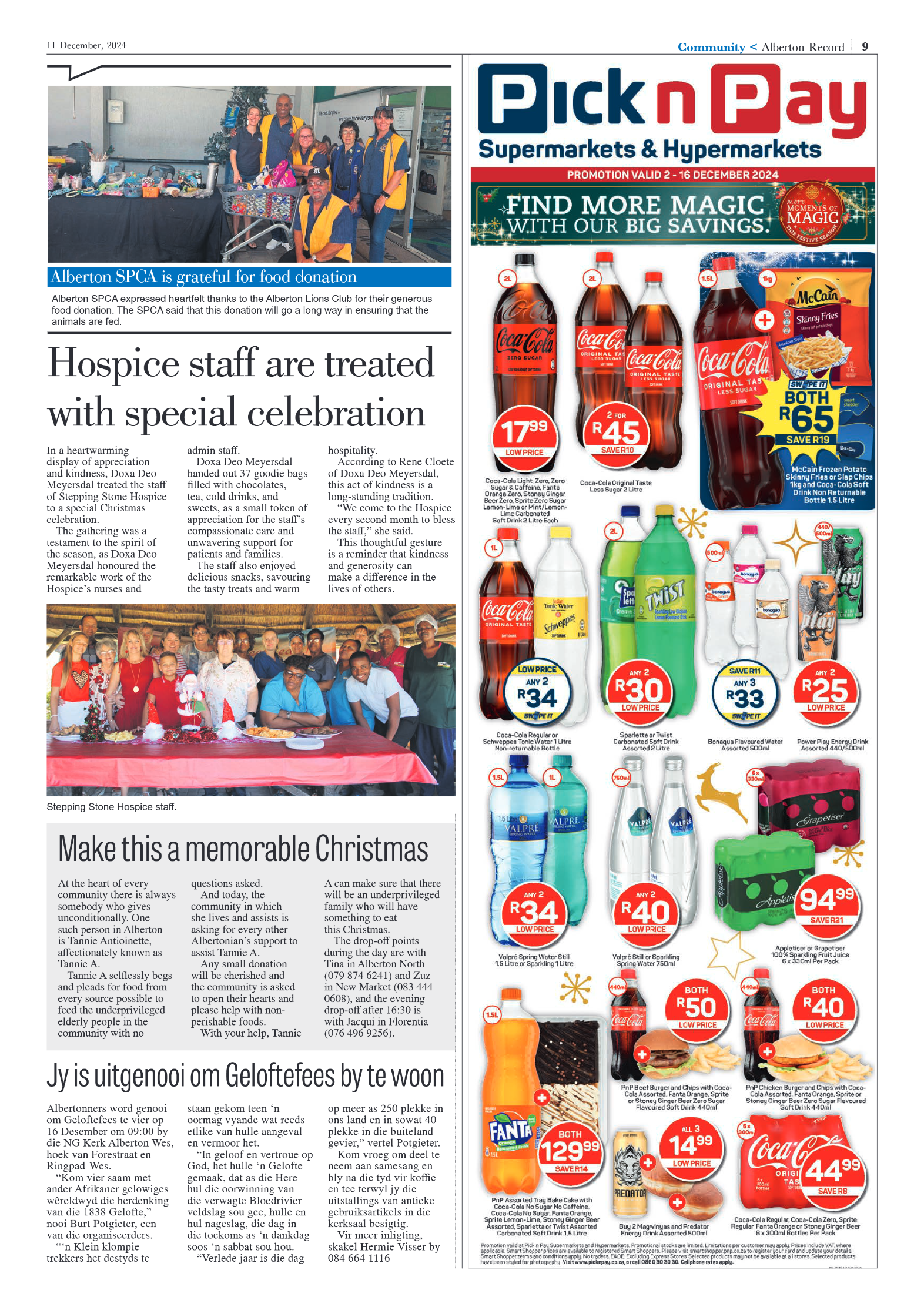 Alberton Record 11 December 2024 page 11