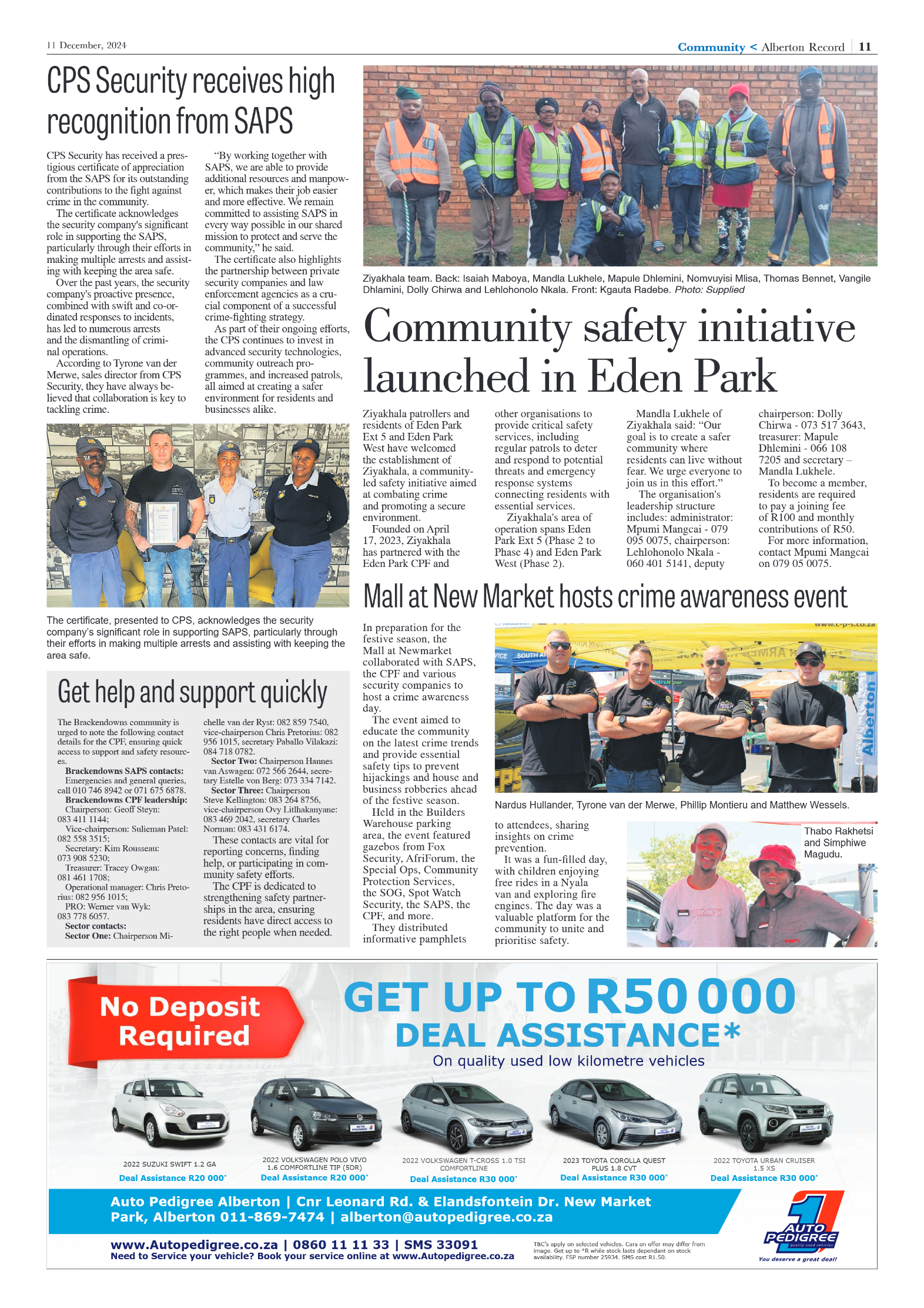 Alberton Record 11 December 2024 page 13