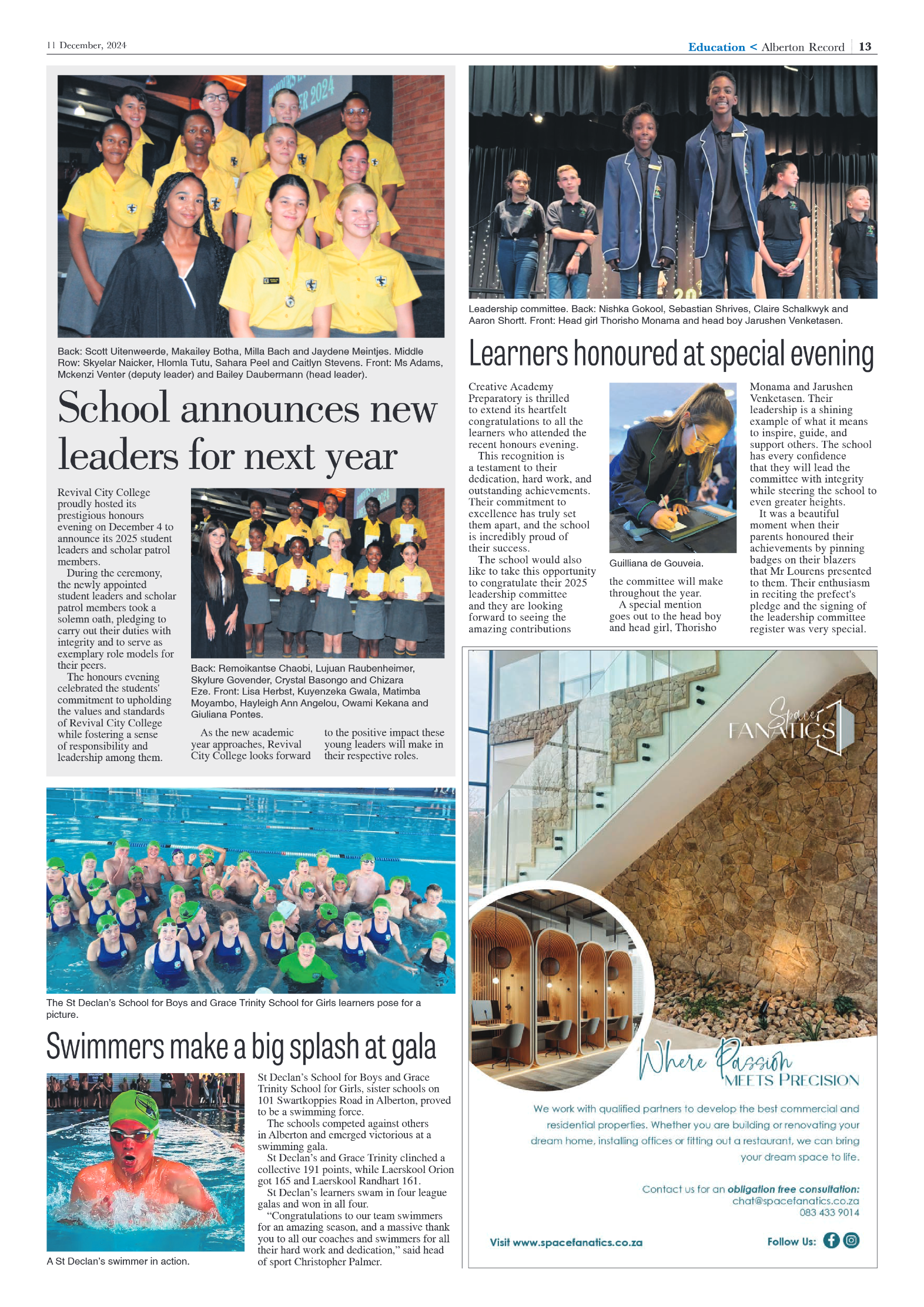 Alberton Record 11 December 2024 page 15