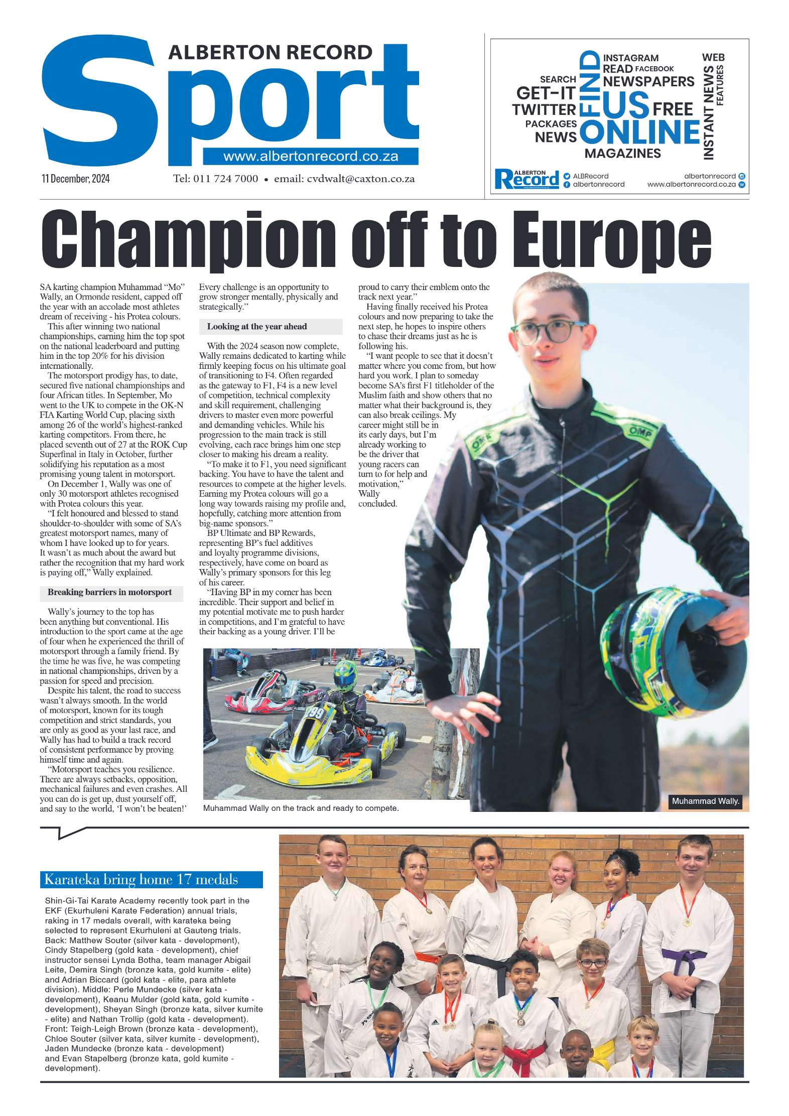 Alberton Record 11 December 2024 page 20