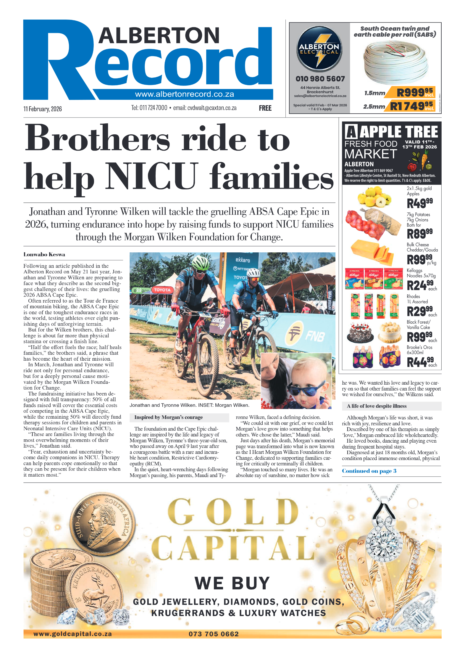 Alberton Record 11 February 2026 page 3