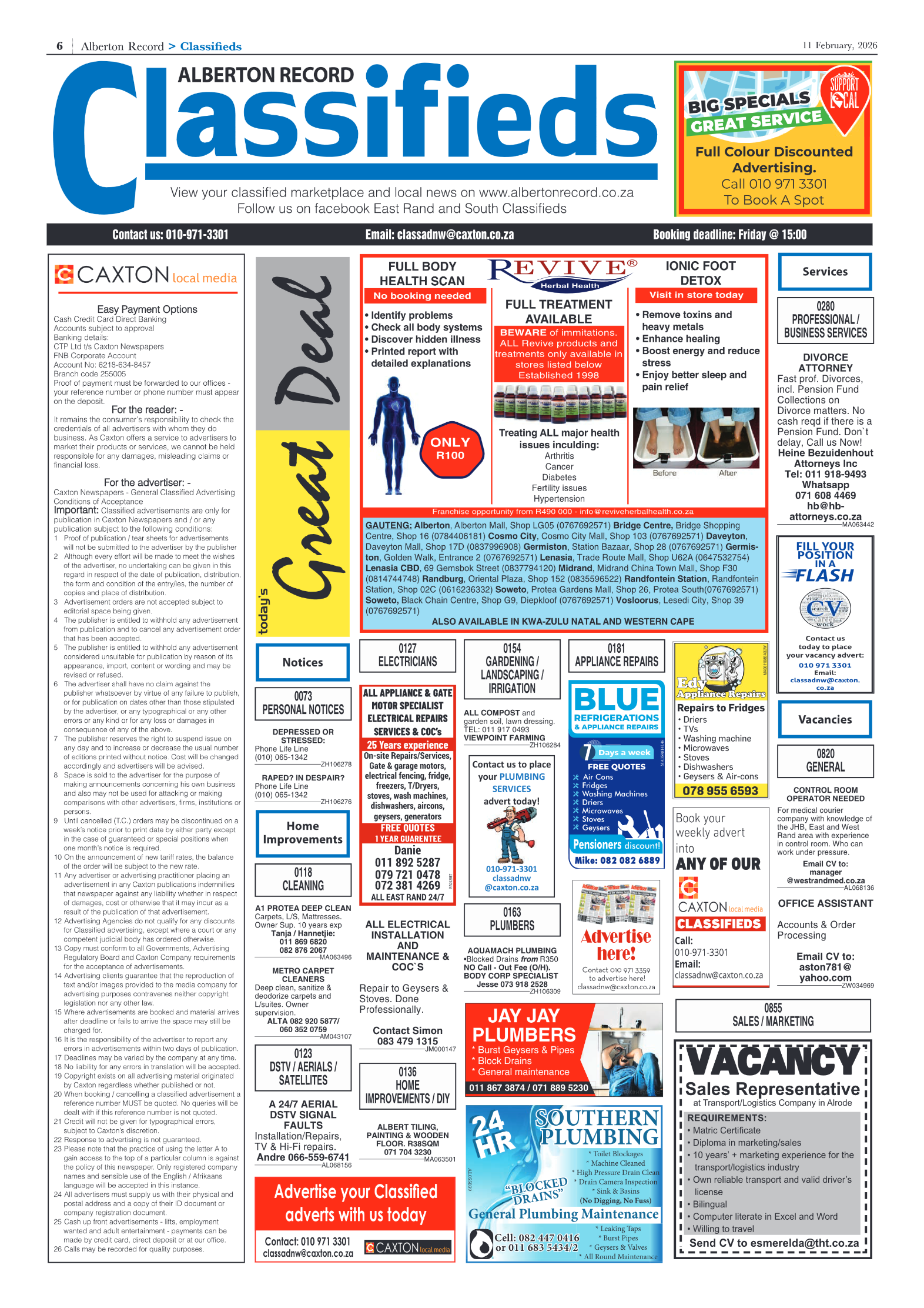 Alberton Record 11 February 2026 page 8