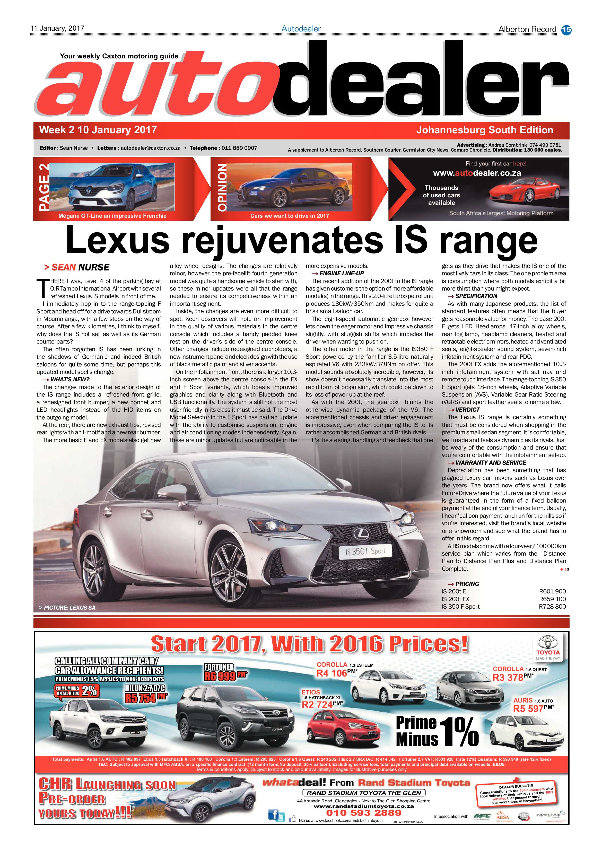 Alberton Record 11 January 2017 page 15