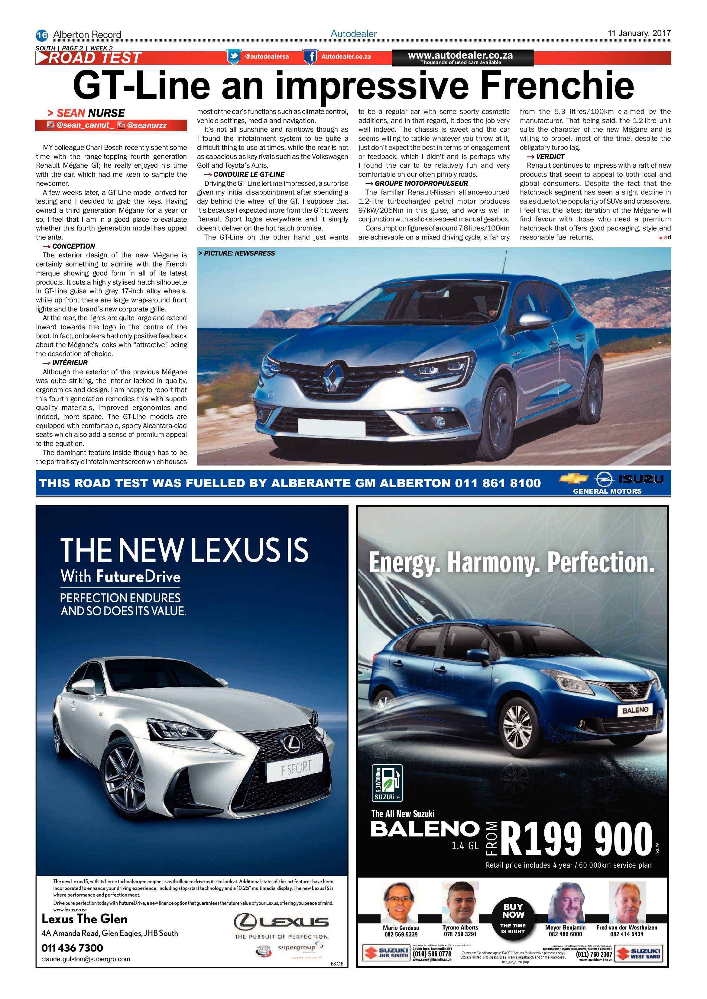 Alberton Record 11 January 2017 page 16
