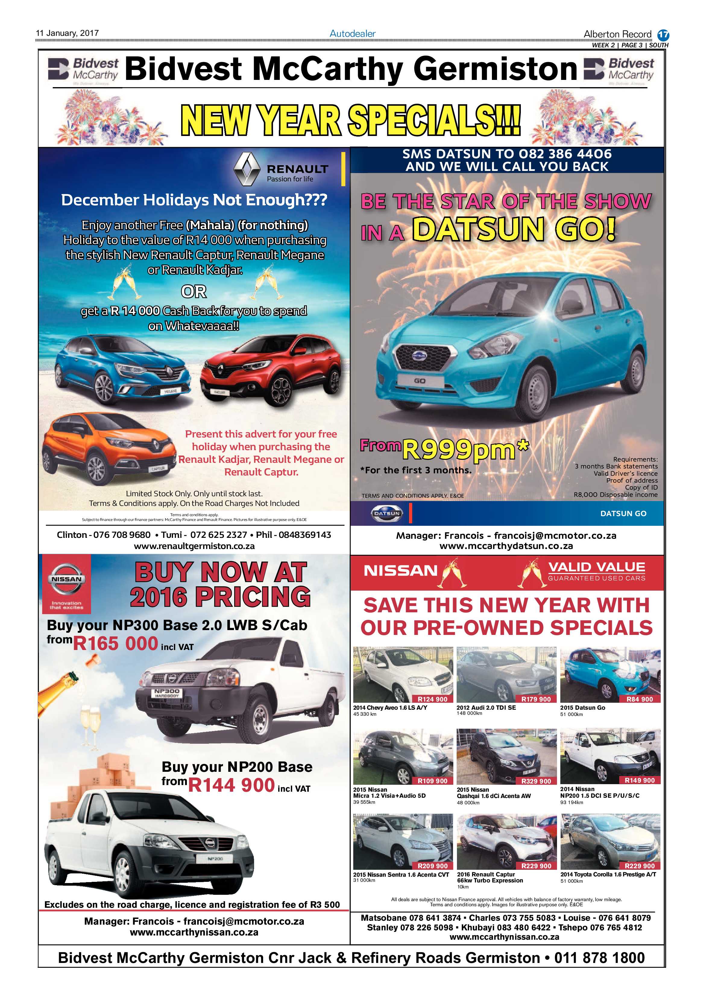 Alberton Record 11 January 2017 page 17