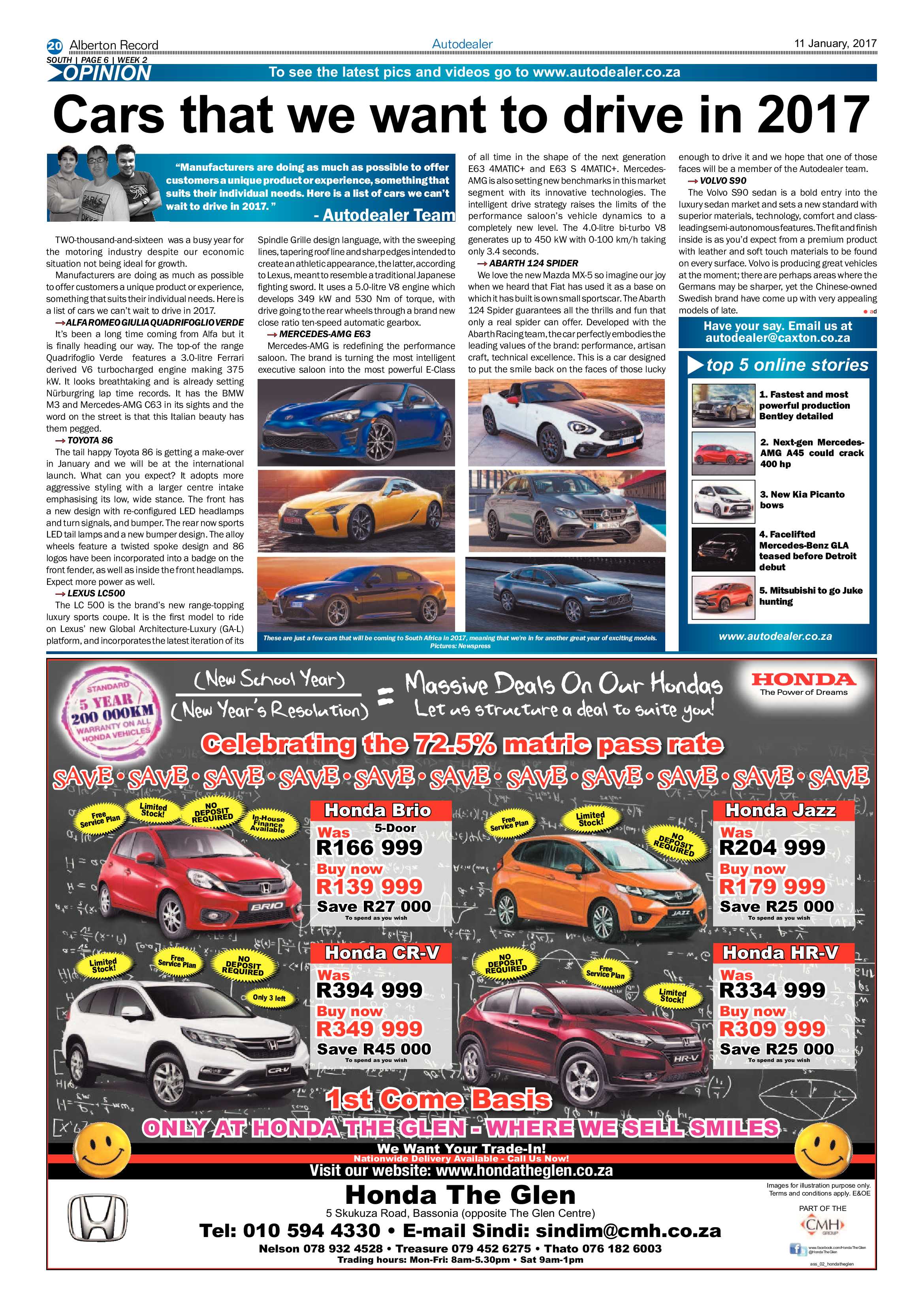 Alberton Record 11 January 2017 page 20