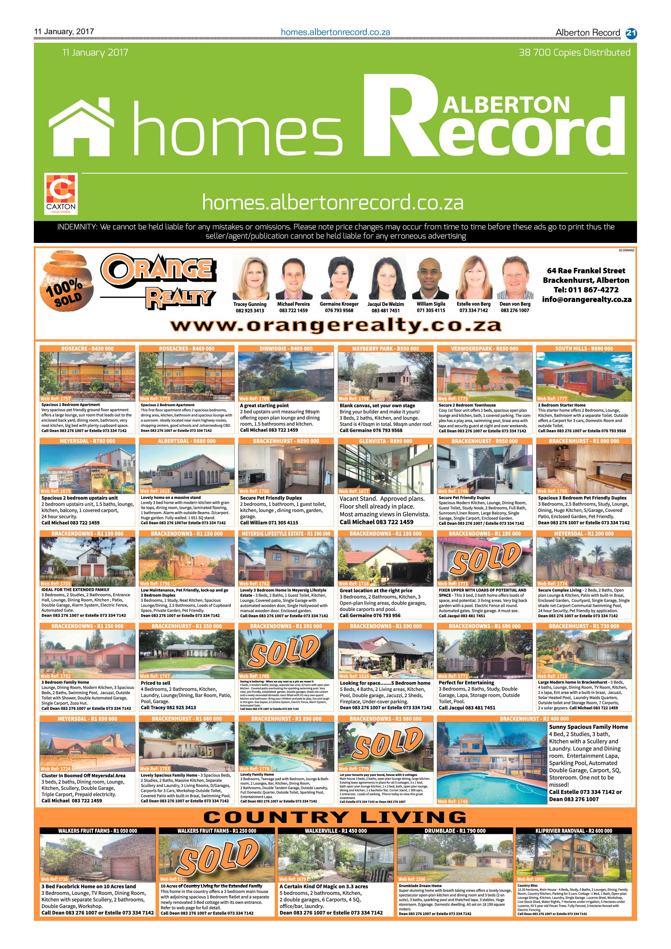 Alberton Record 11 January 2017 page 21