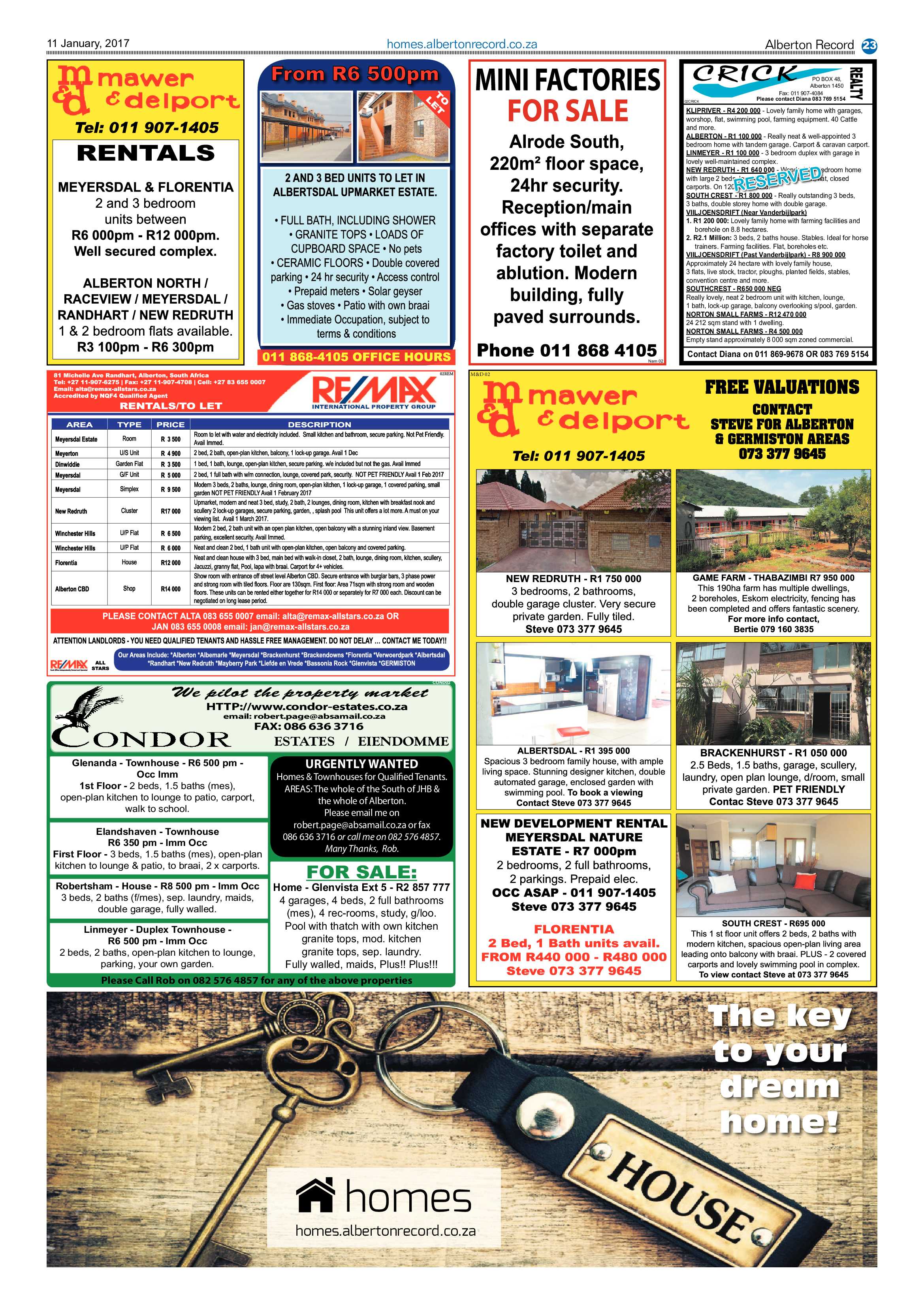 Alberton Record 11 January 2017 page 23