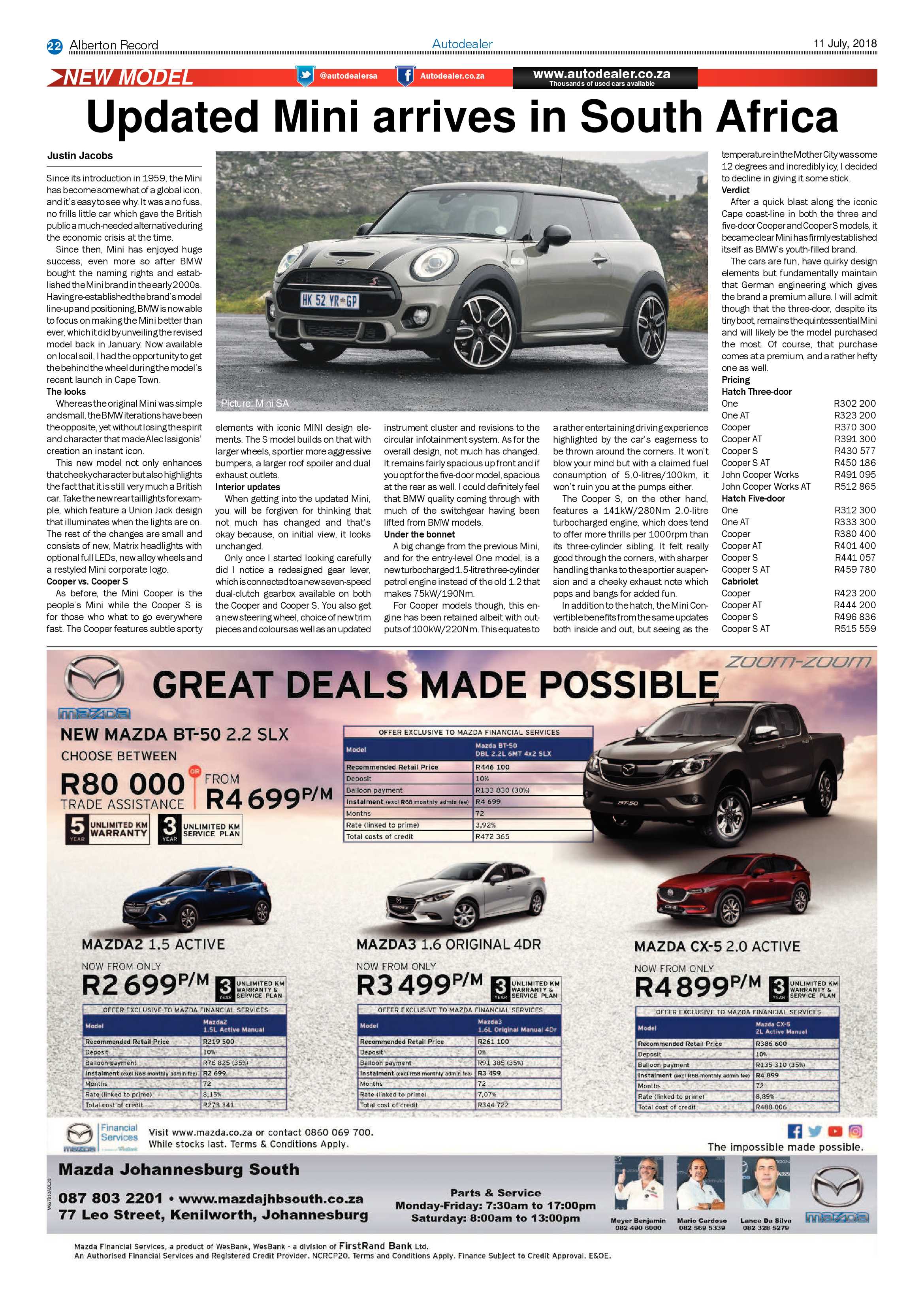 Alberton Record 11 July 2018 page 22