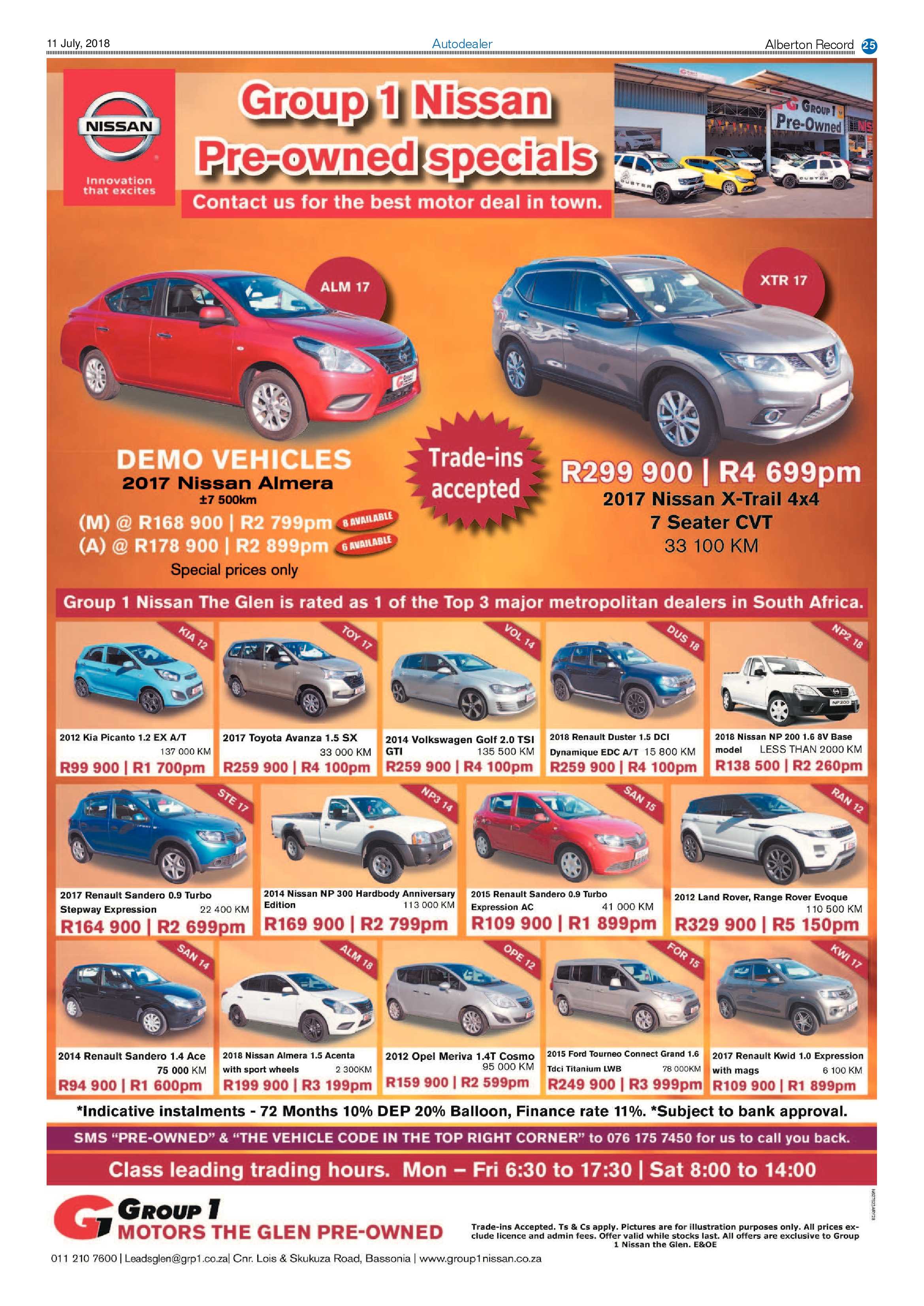 Alberton Record 11 July 2018 page 25