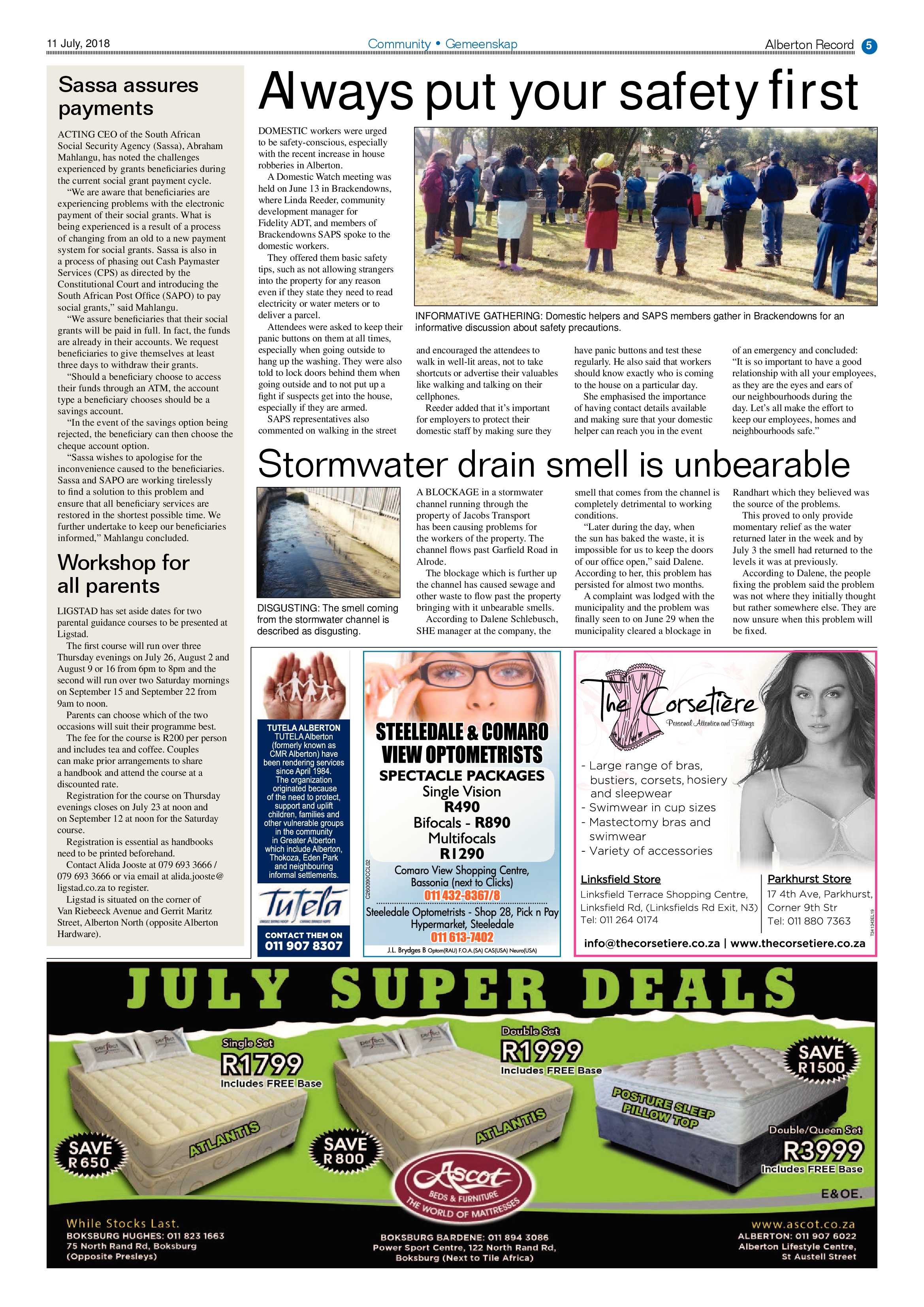 Alberton Record 11 July 2018 page 5