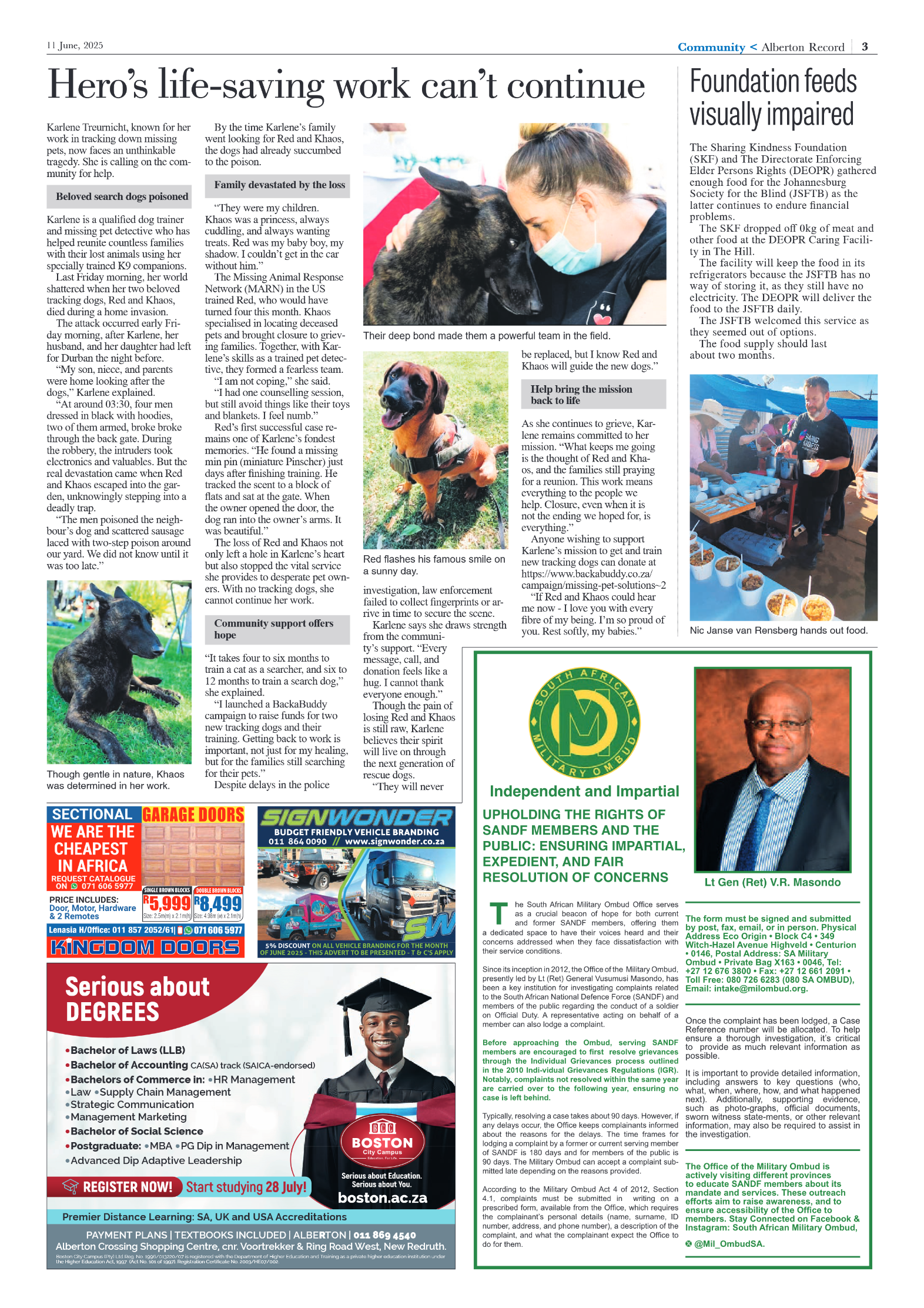 Alberton Record 11 June 2025 page 5