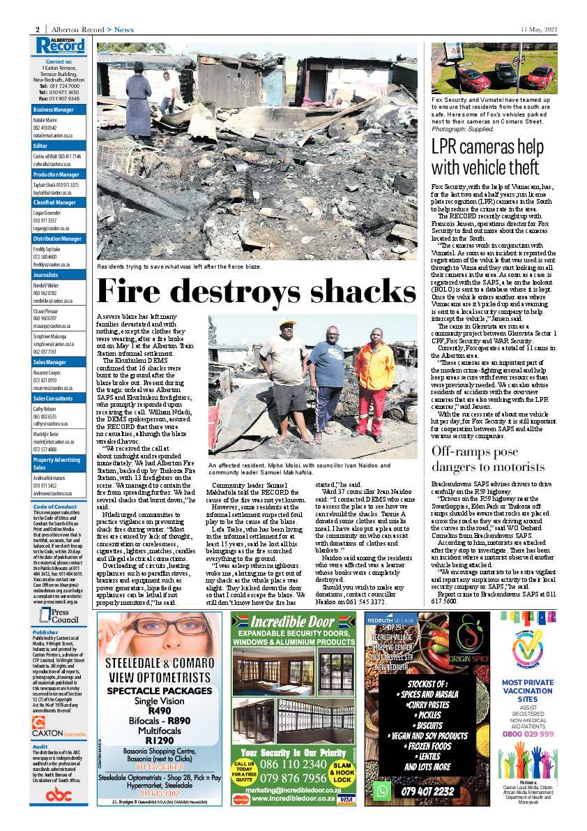 Alberton Record 11 May 2022 page 4