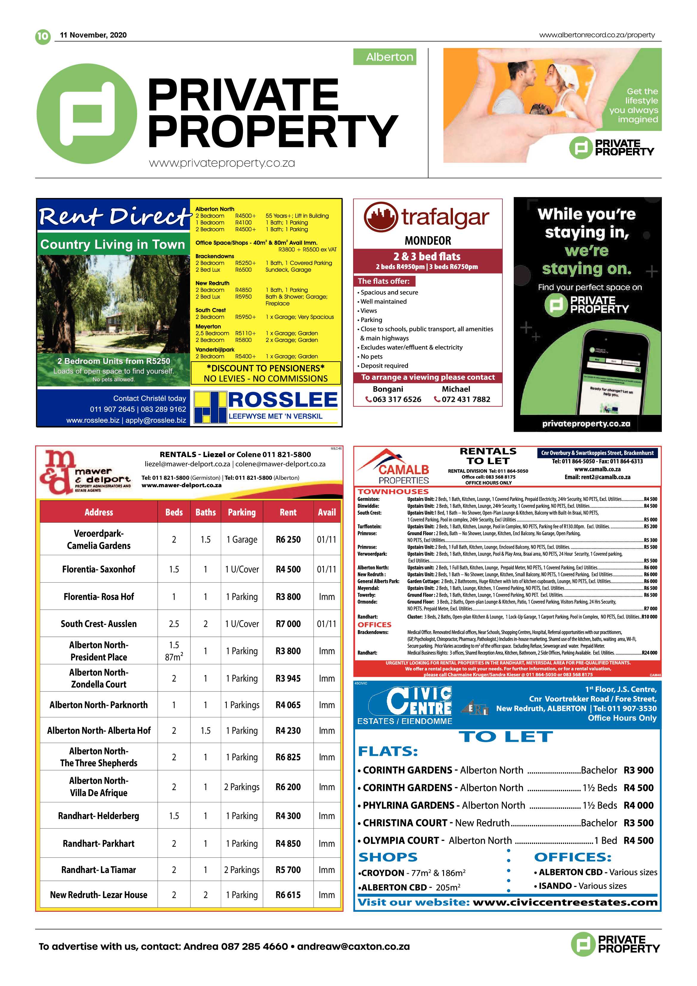 Alberton Record 11 November Alberton 2020 page 10