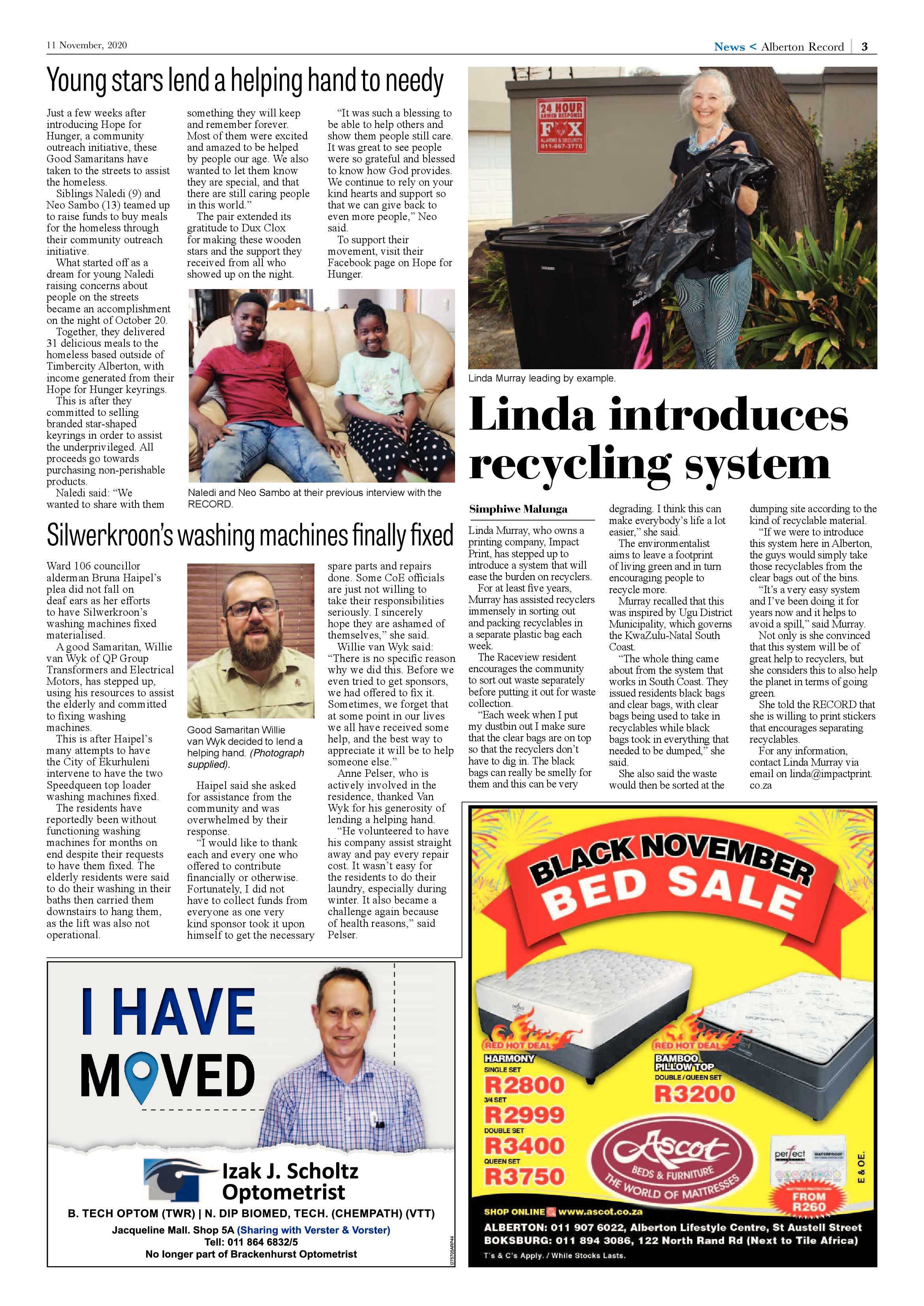 Alberton Record 11 November Alberton 2020 page 3