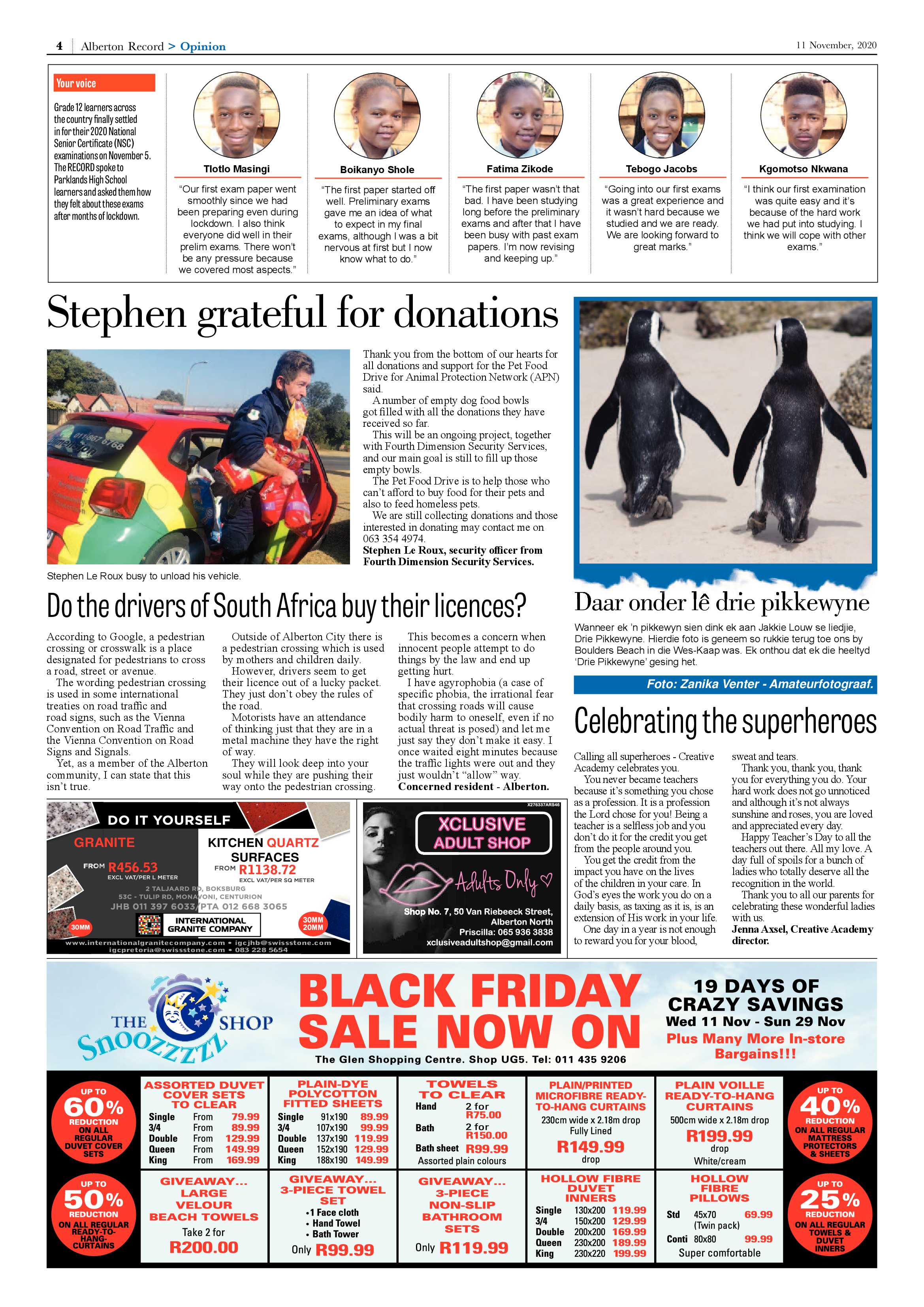 Alberton Record 11 November Alberton 2020 page 4