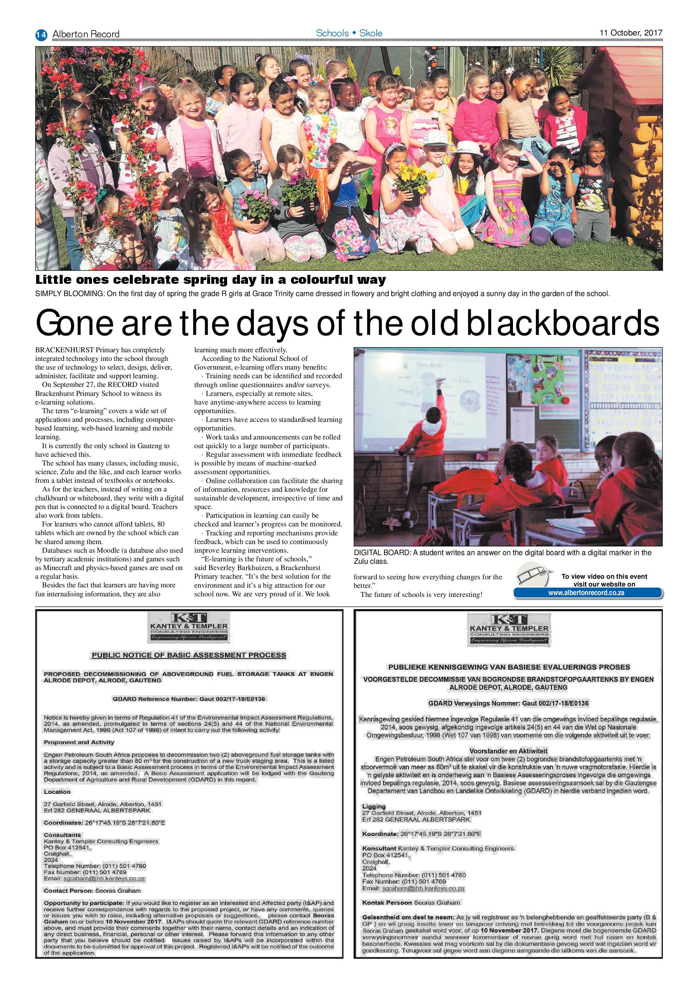 Alberton Record 11 October 2017 page 14