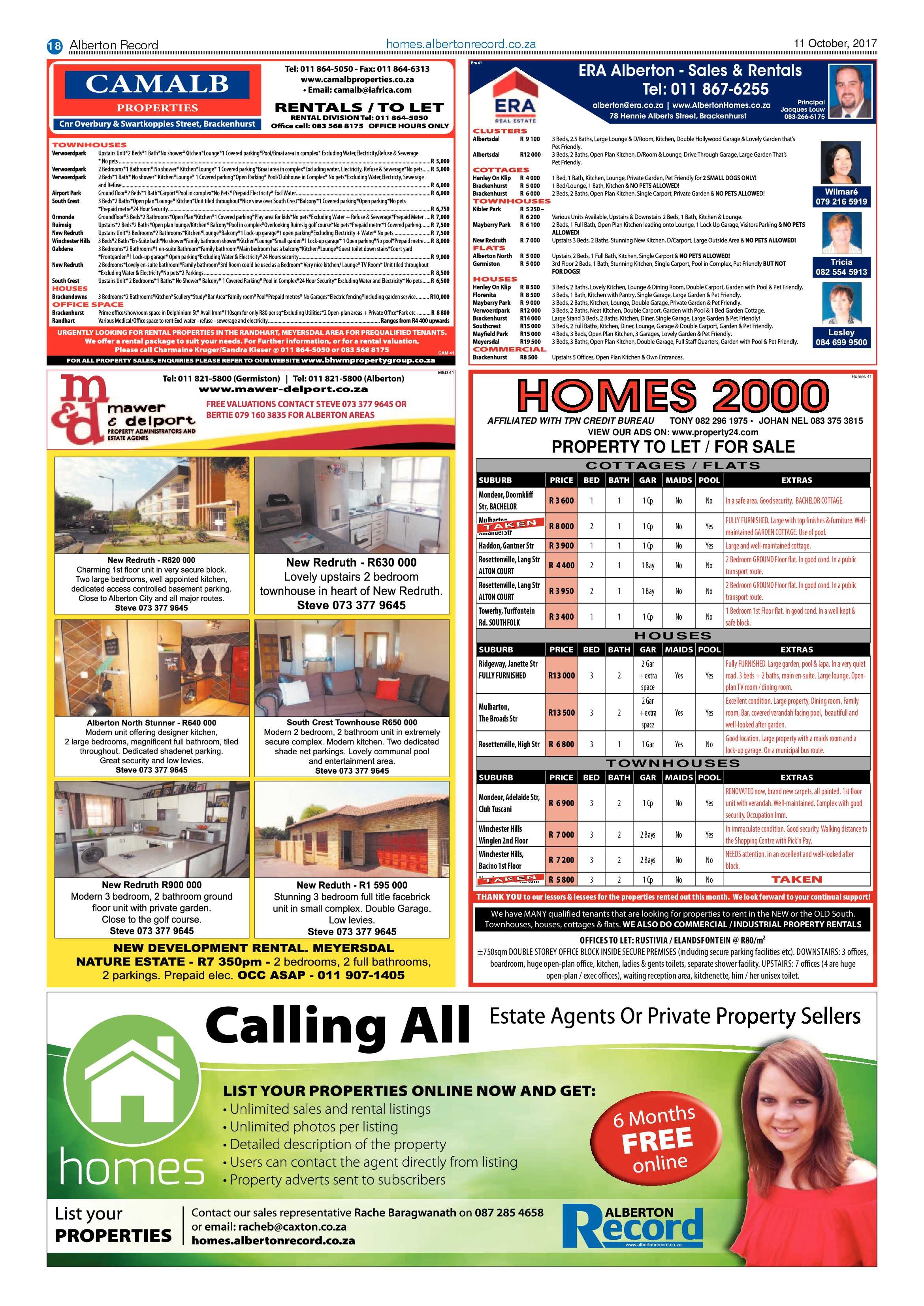 Alberton Record 11 October 2017 page 18