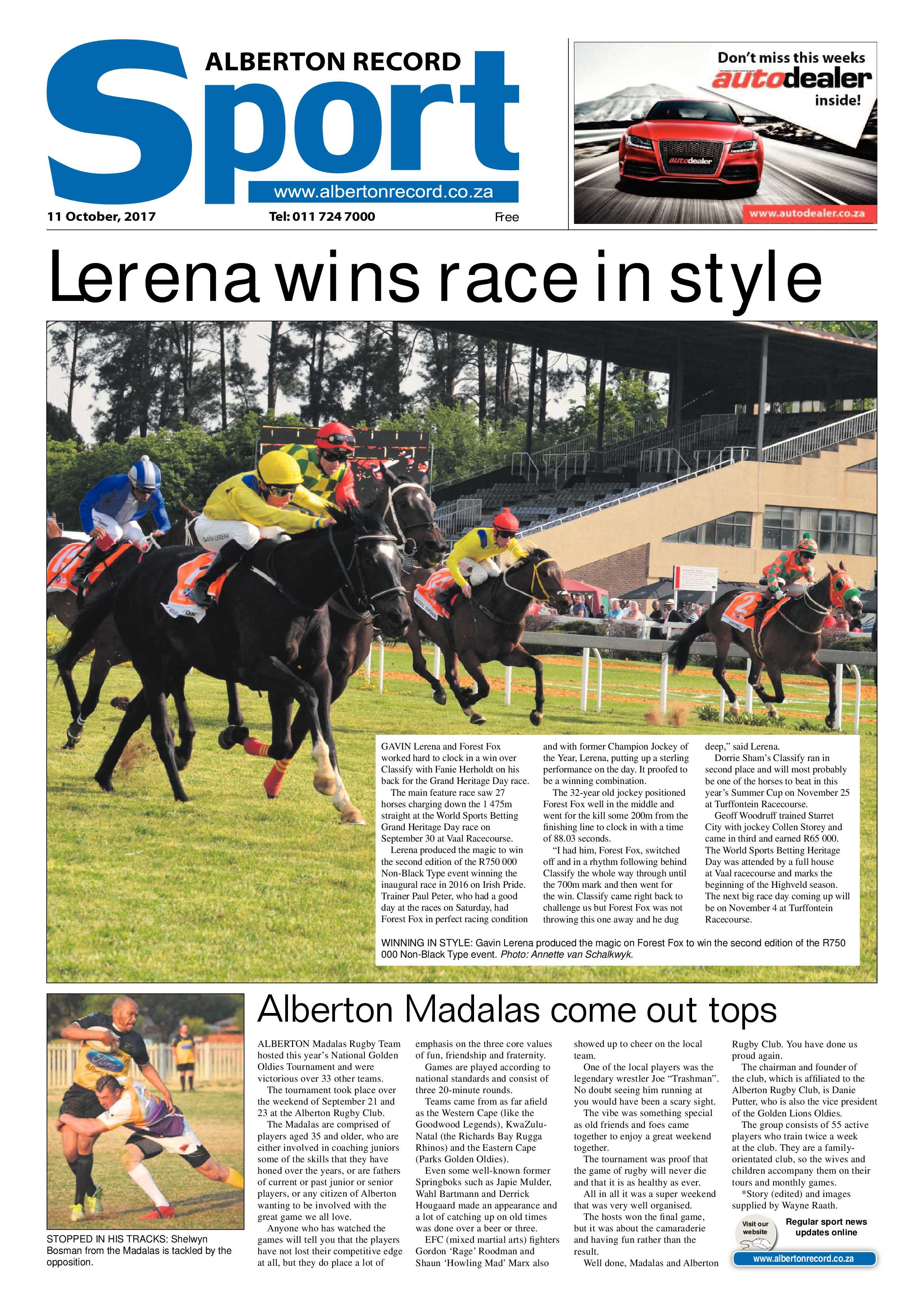 Alberton Record 11 October 2017 page 28