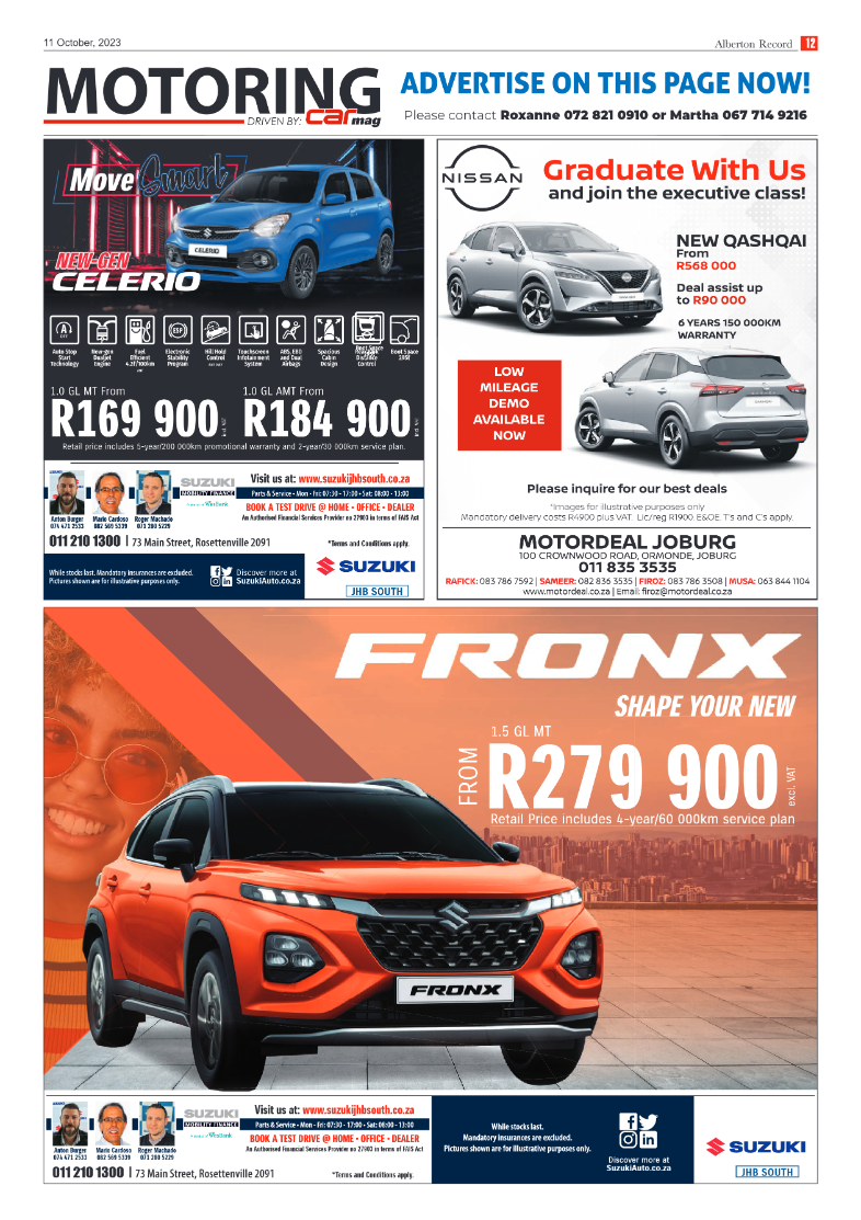 Alberton Record 11 October 2023 page 12