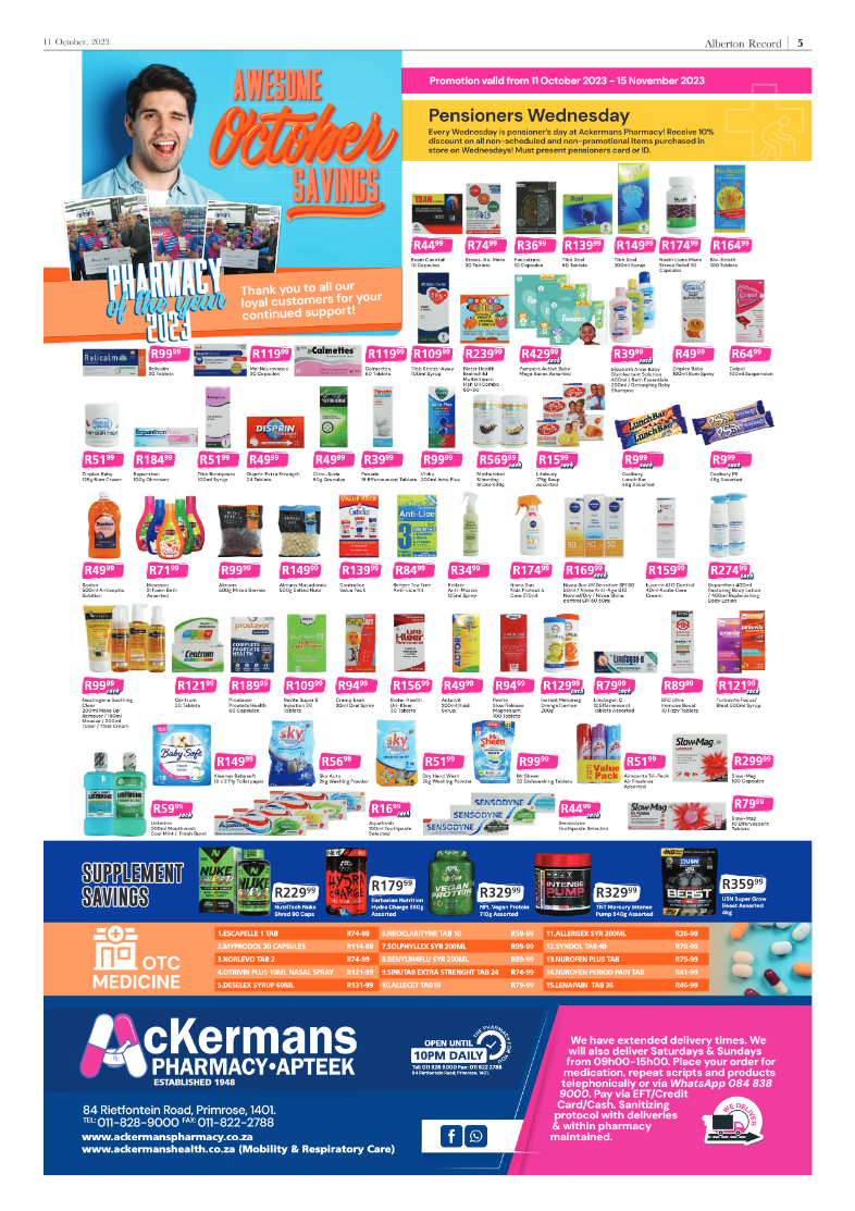 Alberton Record 11 October 2023 page 5