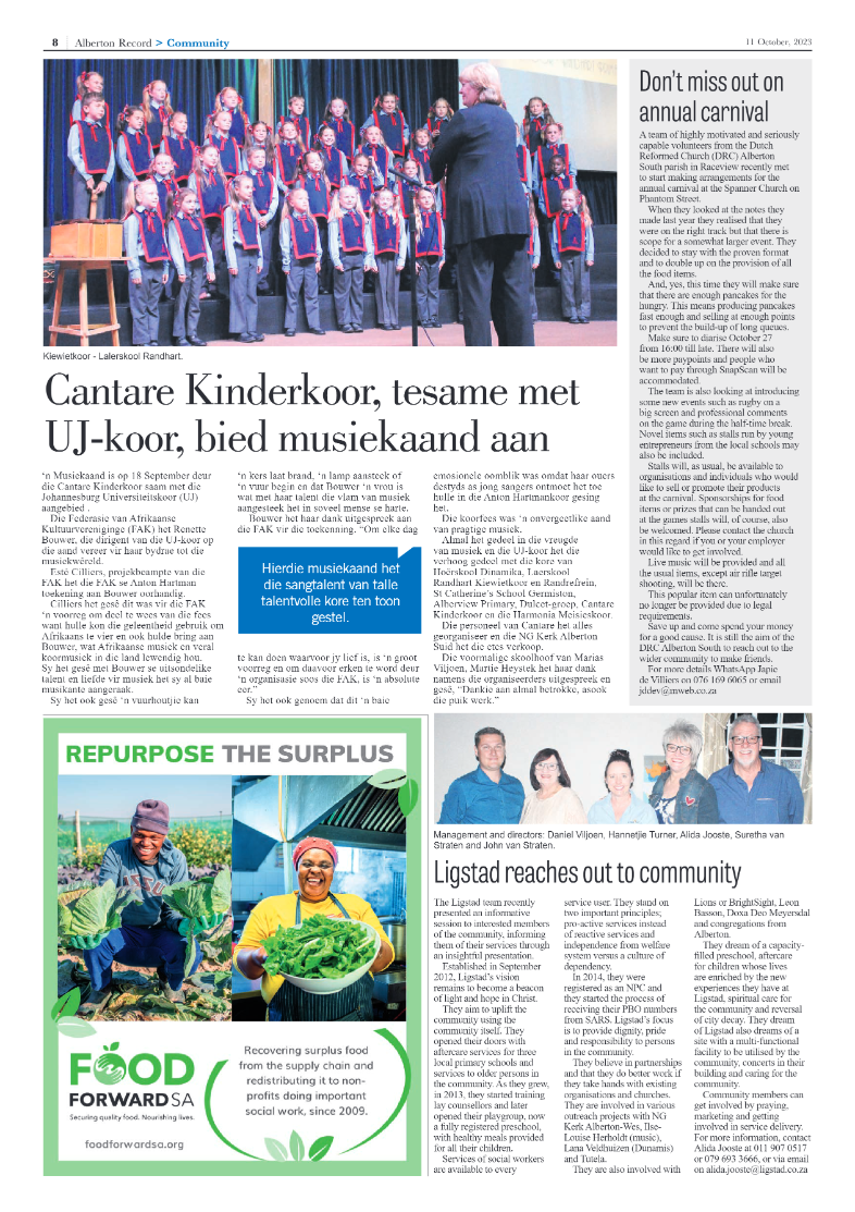 Alberton Record 11 October 2023 page 8