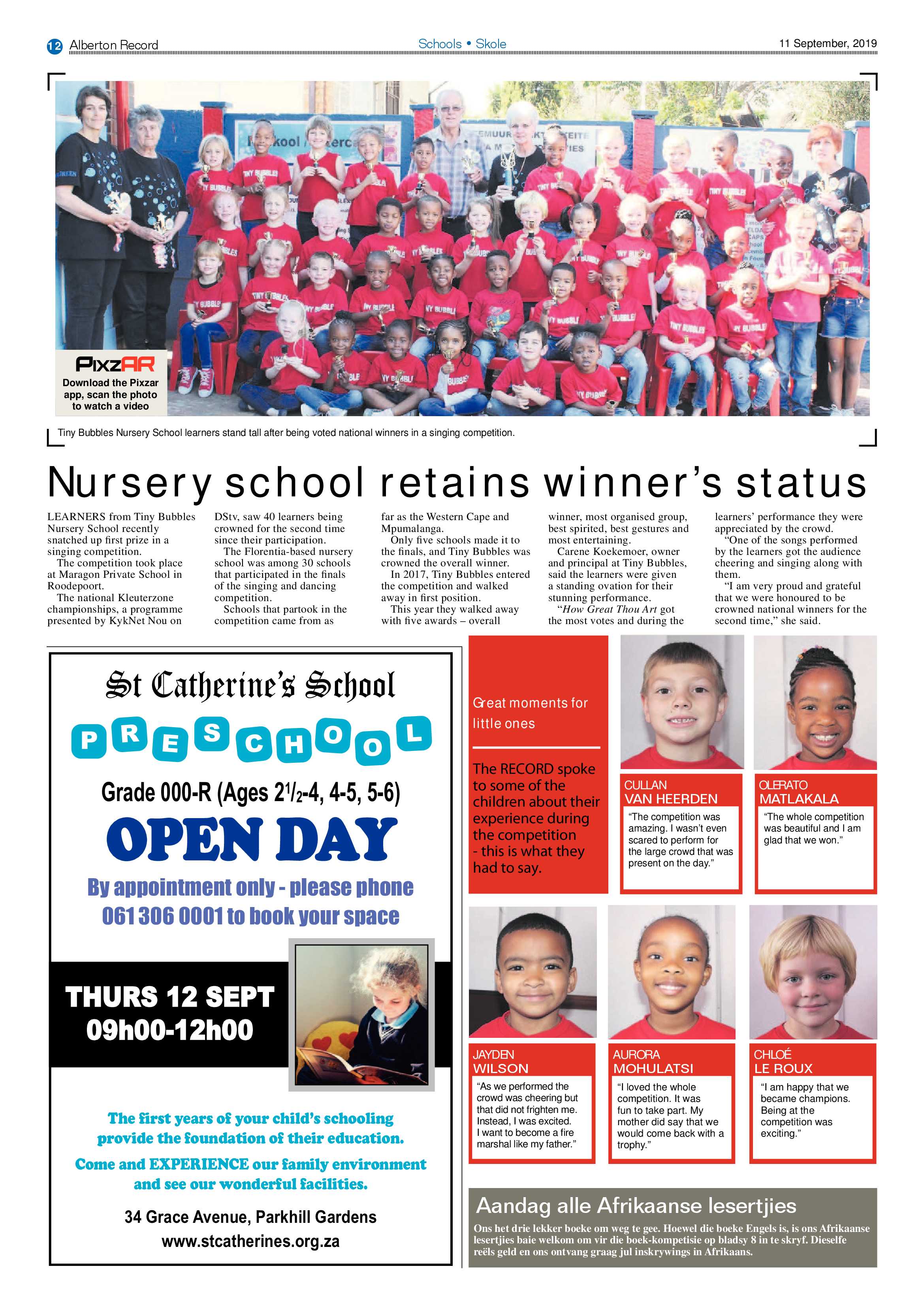 Alberton Record 11 September 2019 page 12