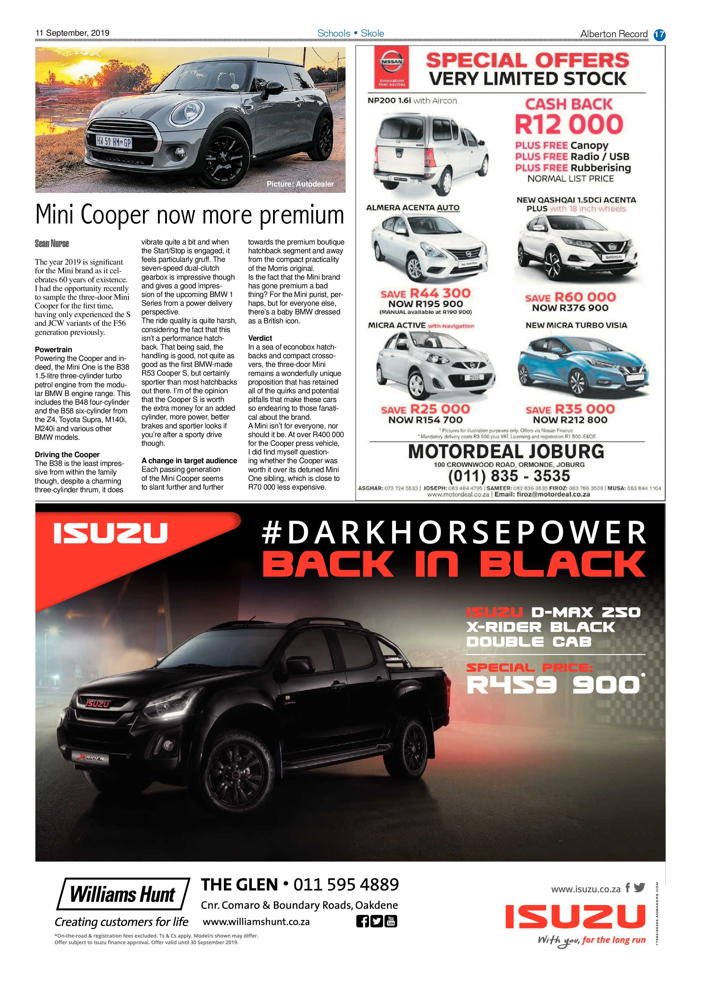 Alberton Record 11 September 2019 page 17