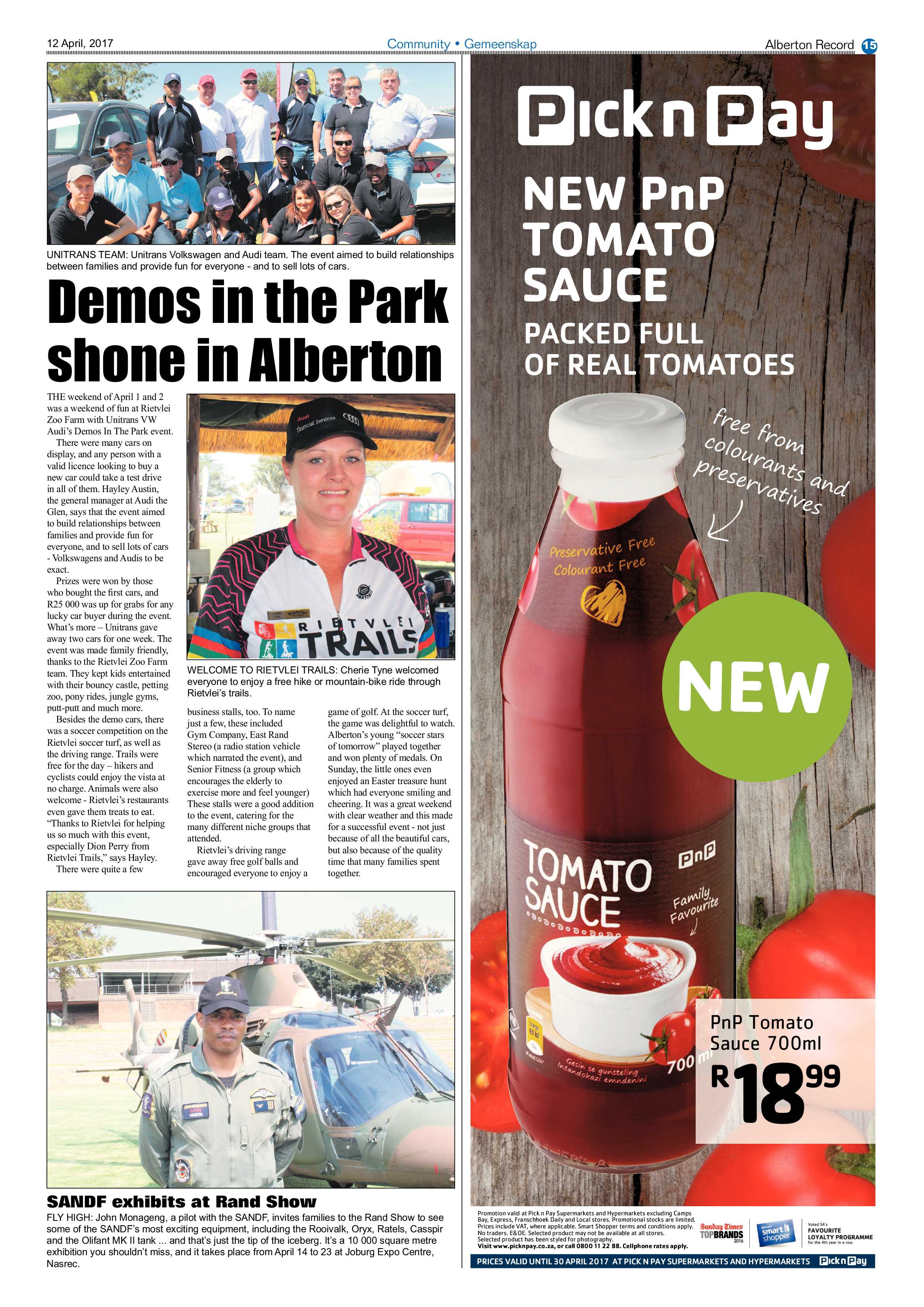 Alberton Record 12 April 2017 page 15