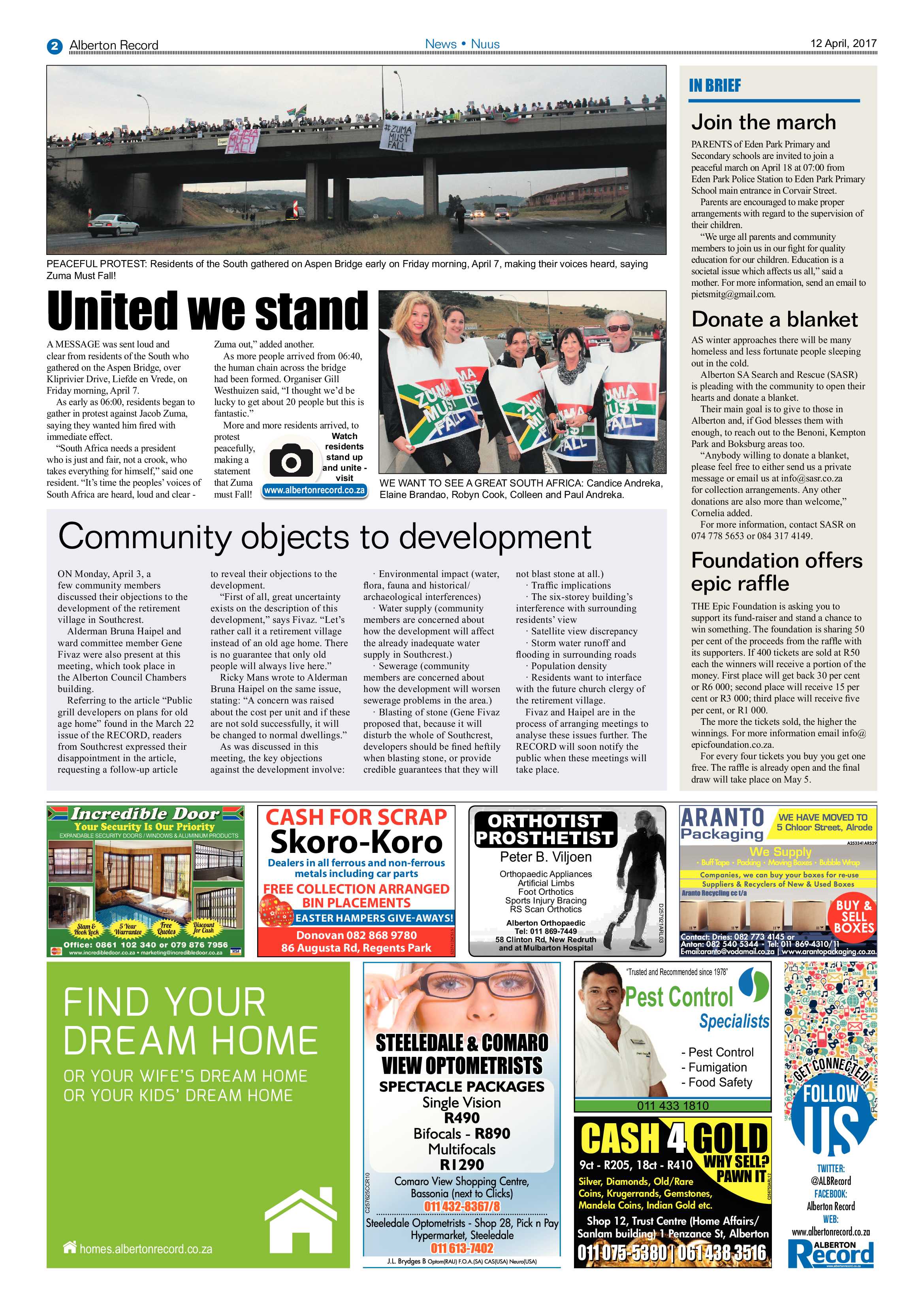 Alberton Record 12 April 2017 page 2