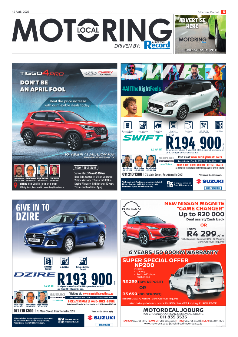 Alberton Record 12 April 2023 page 13