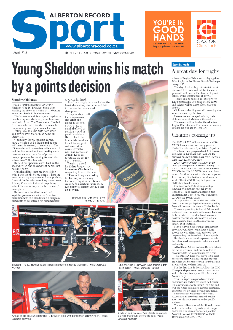 Alberton Record 12 April 2023 page 16
