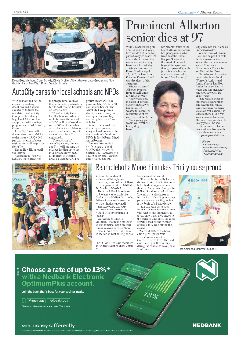 Alberton Record 12 April 2023 page 3